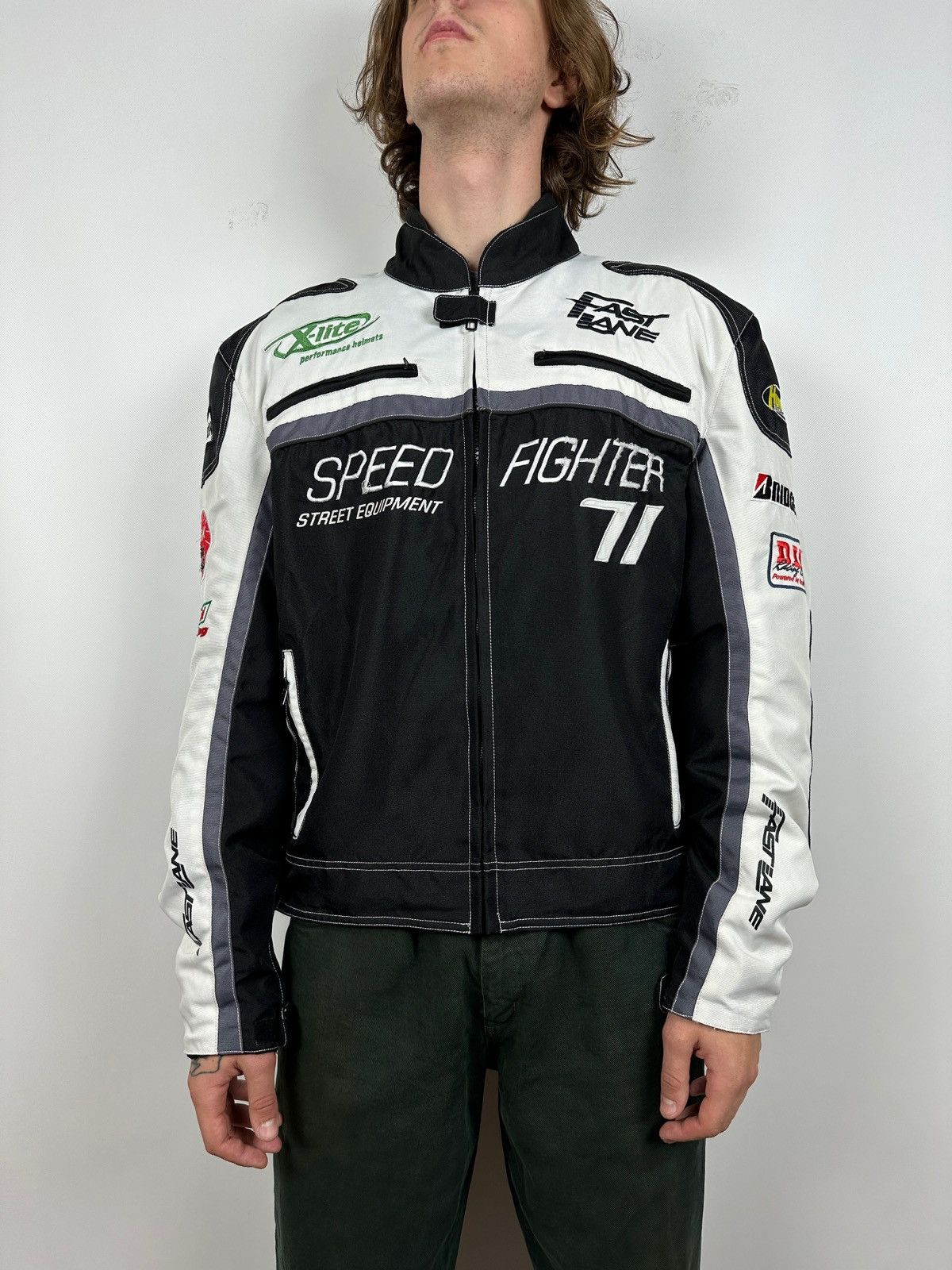Formula 1 Vintage Speed Fighter Fast Lane Racing NASCAR Jacket Size US XL / EU 56 / 4 - 1 Thumbnail