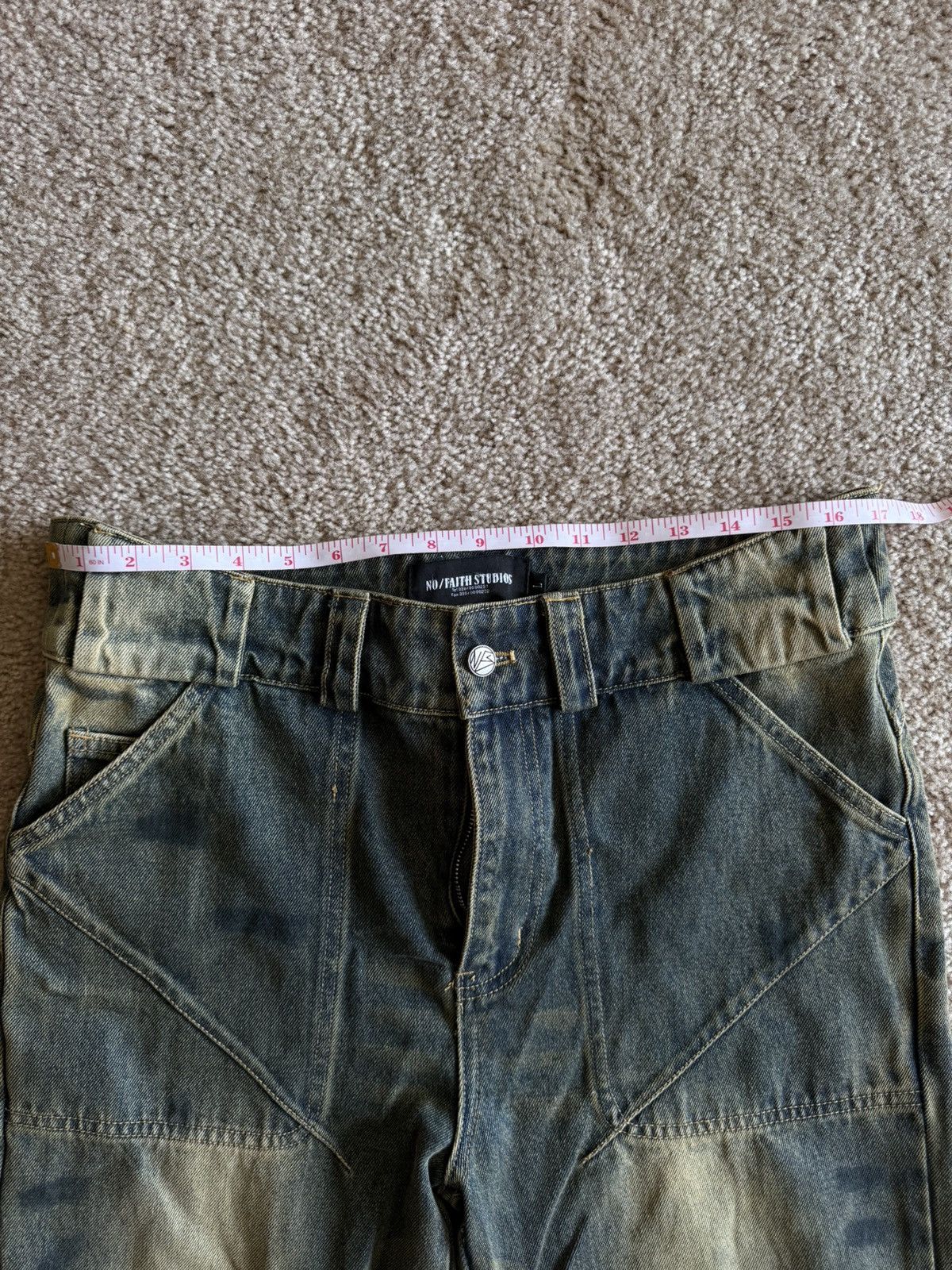 No Faith Studios No Faith Studios Basic Denim Flared Size US 34 / EU 50 - 4 Thumbnail