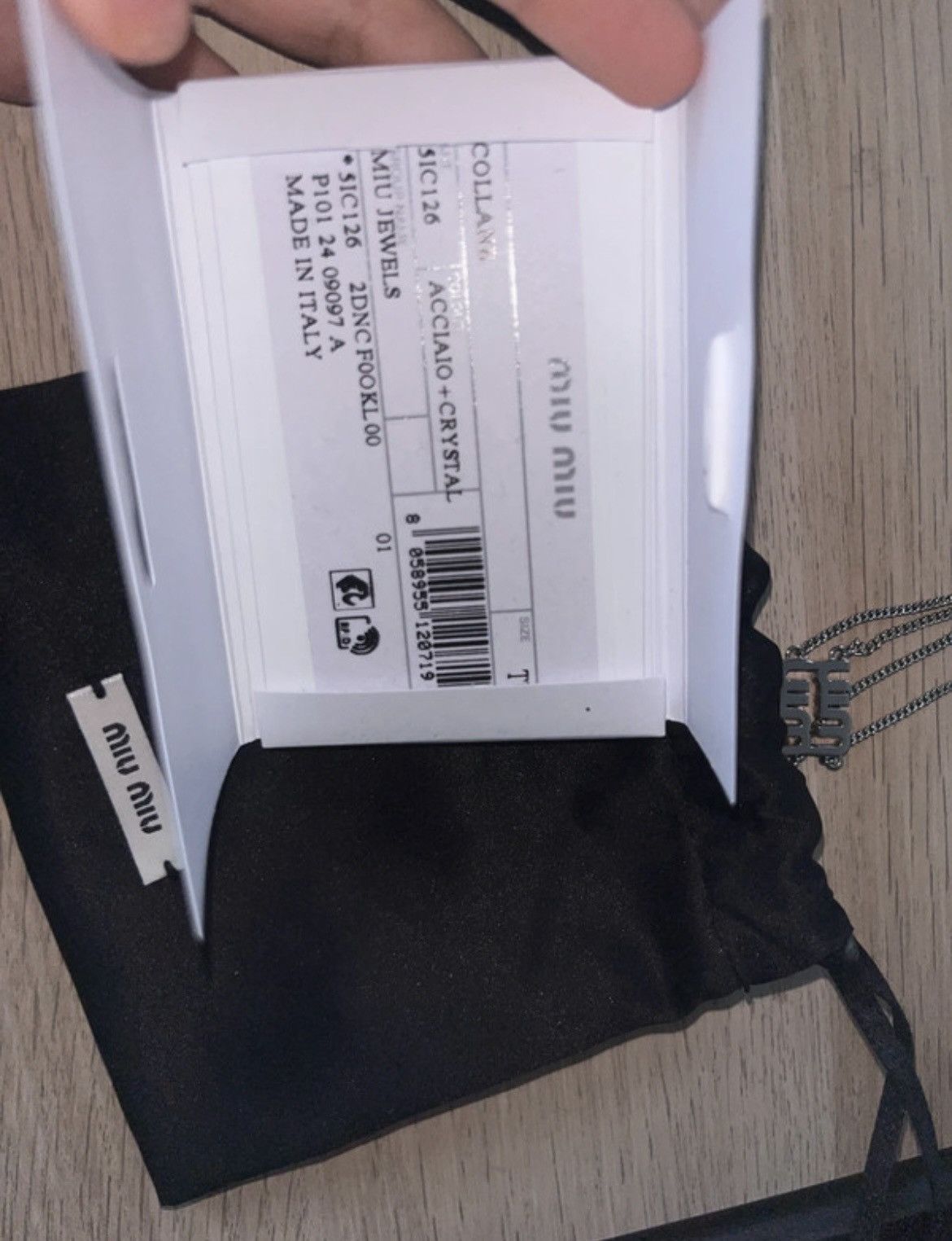 Miu Miu Miumiu Necklace Size ONE SIZE - 2 Thumbnail