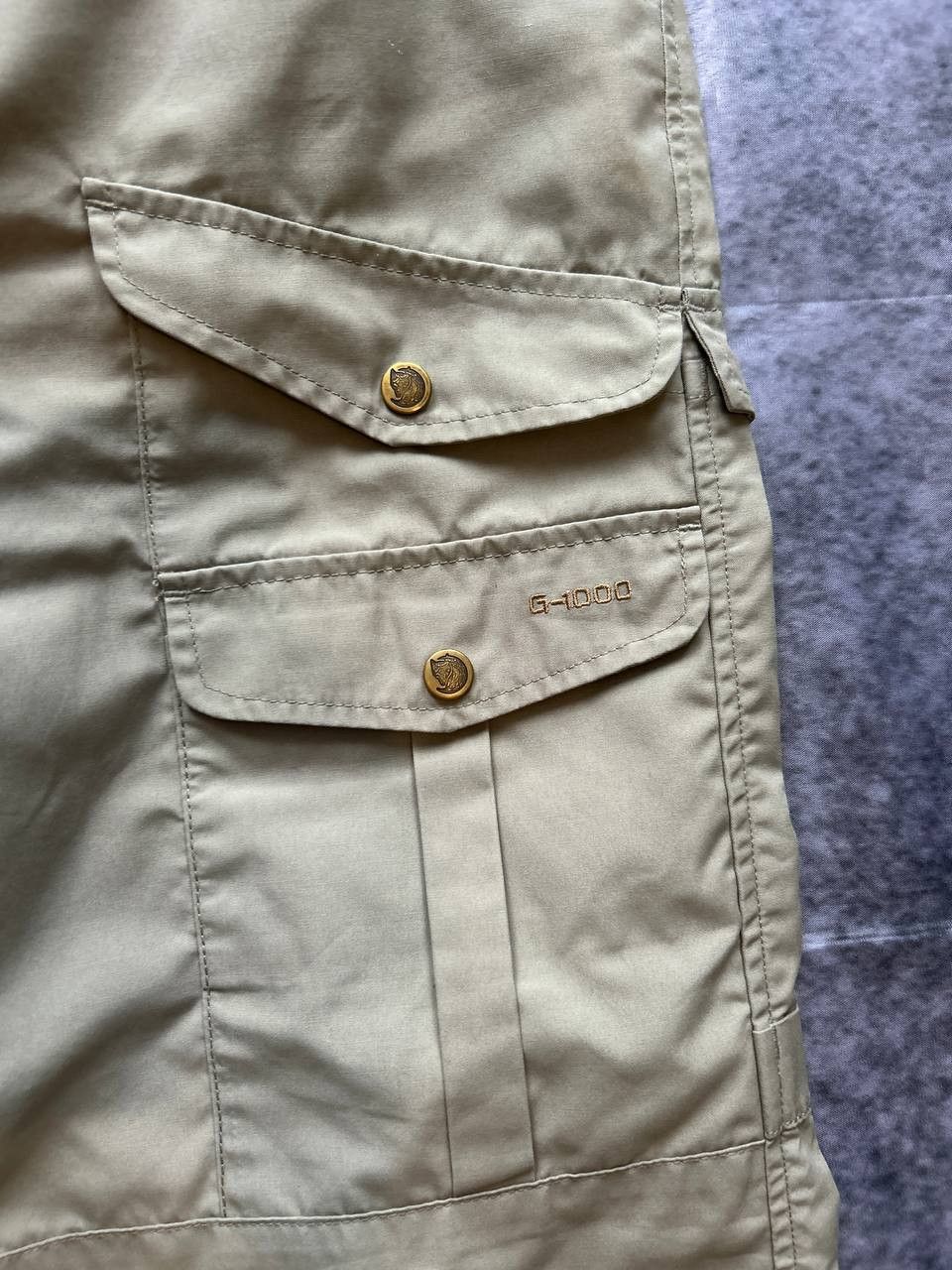 Fjallraven Fjälläven Cargo Pants 50/ Beige Outdoor Trousers Size US 34 / EU 50 - 5 Thumbnail