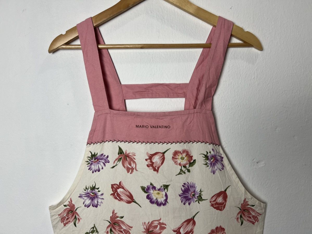 Mario Valentino Mario Valentino Vibrant Floral Pattern Apron Size ONE SIZE - 3 Thumbnail