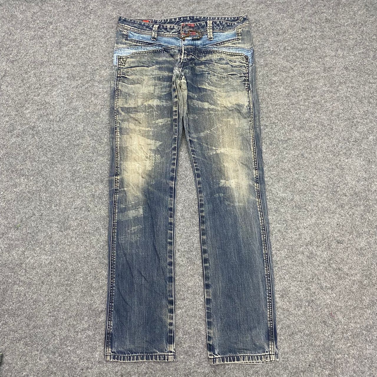 Marithe + Francois Girbaud 💥Best Offer💥 Marithe Francois Girbaud Distressed Denim Size US 35 - 1 Thumbnail