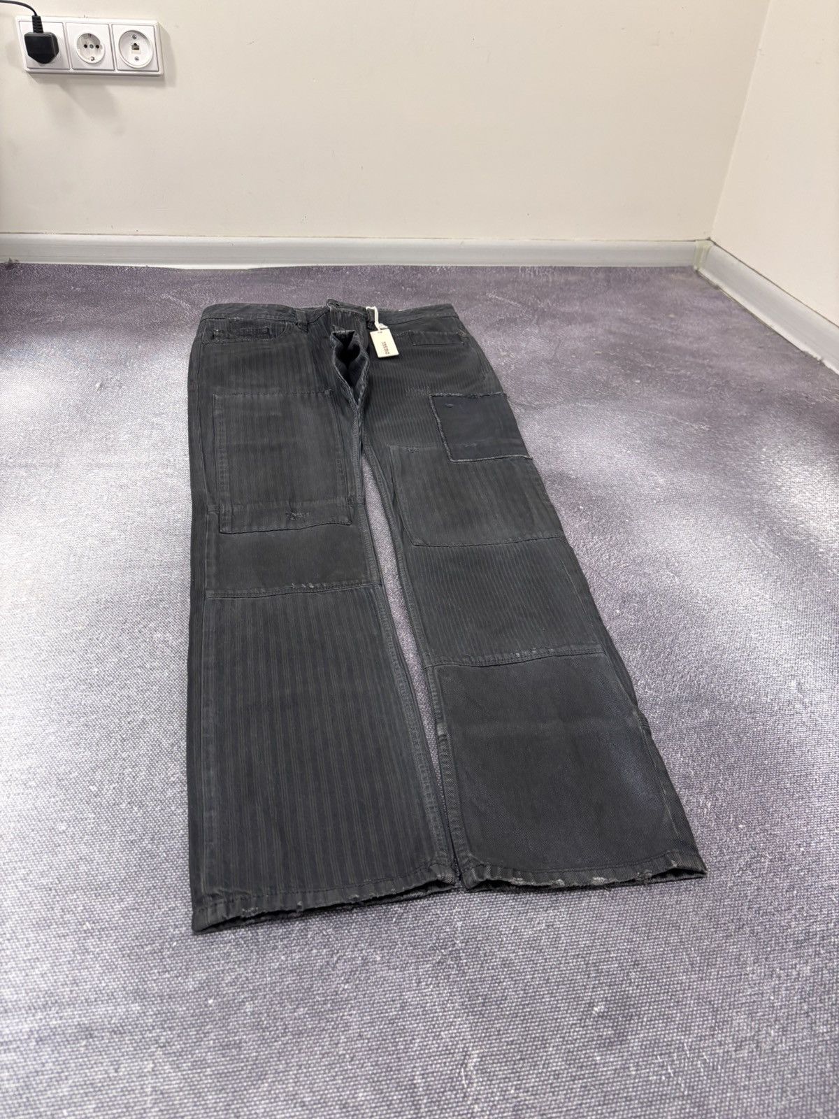 Diesel Diesel Thavar NWT Men’s Patchwork Avant Garde Pants Jeans Size US 32 / EU 48 - 3 Thumbnail