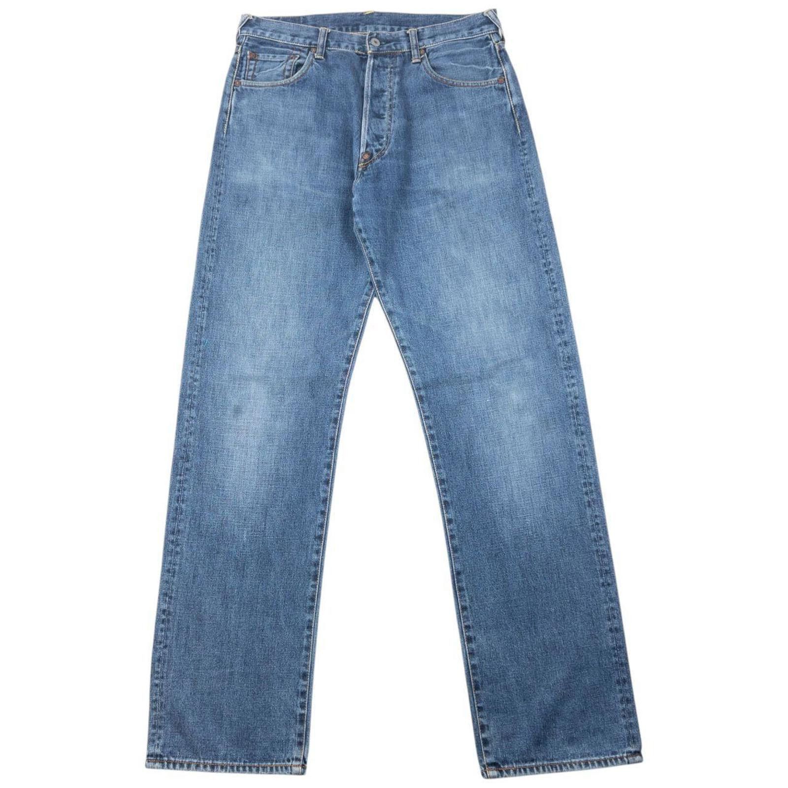 Evisu Vintage Evisu Double Gull Japanese Denim Jeans Size W33 Size US 33 - 3 Thumbnail