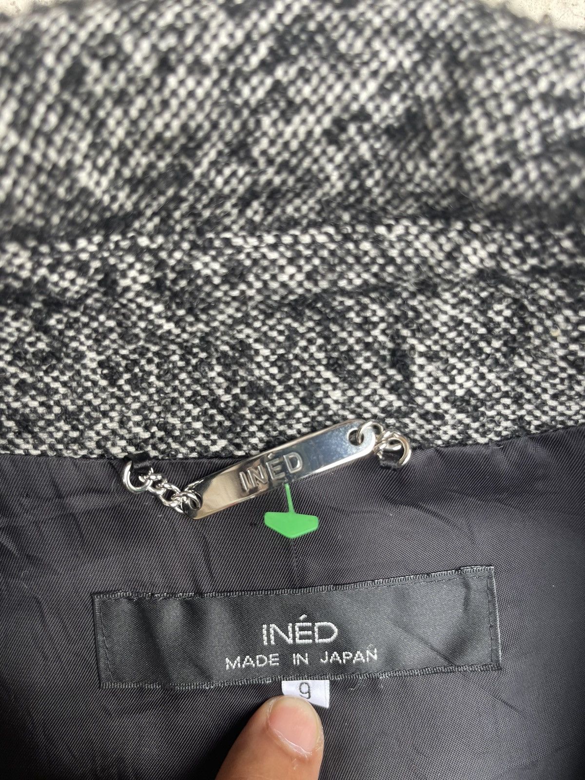 Yohji Yamamoto INED Wool Trench Double-Breasted Belted Made in Japan Size US S / EU 44-46 / 1 - 3 Thumbnail