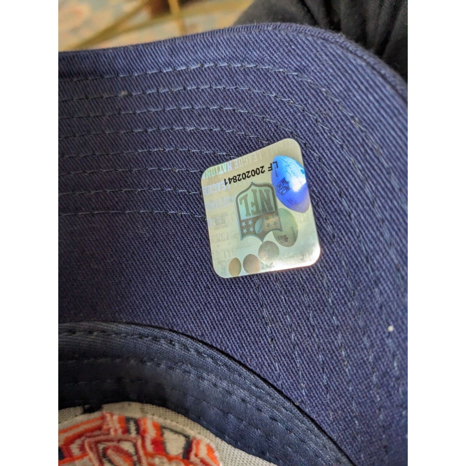 Reebok NFL Super Bowl XLIV 2010 Stadium Hat with Holograph Sticker Size ONE SIZE - 4 Thumbnail