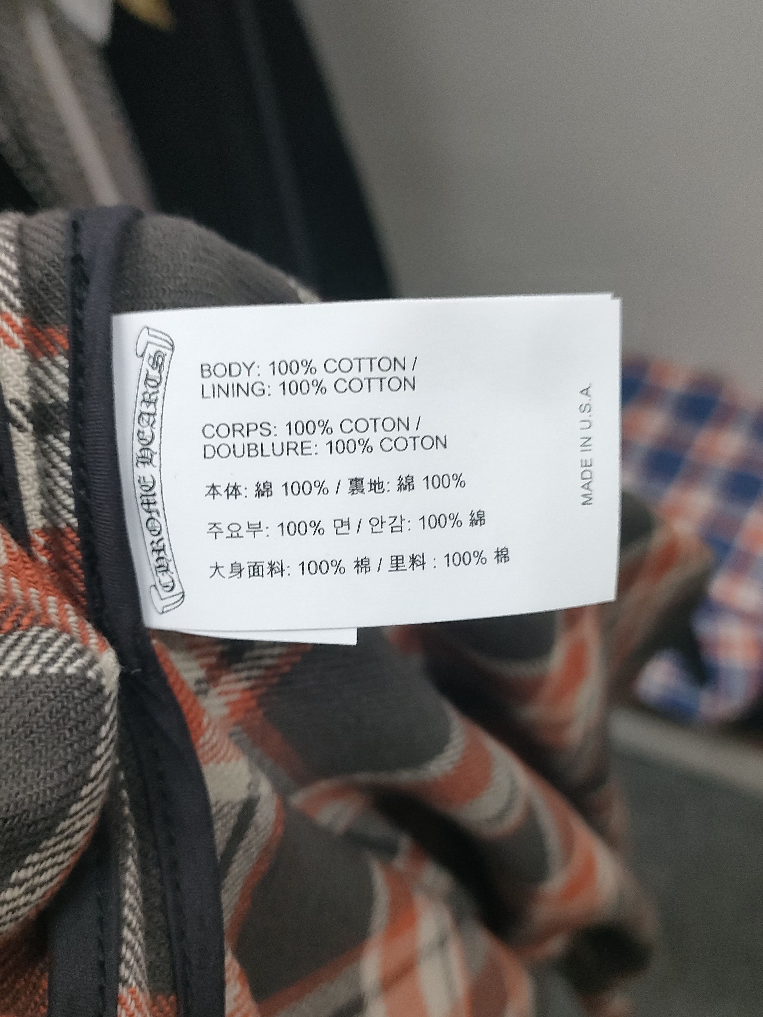 Chrome Hearts Chrome Hearts Black & Red Plaid Cropped Flannel Shirt Jacket Size US S / EU 44-46 / 1 - 8 Thumbnail