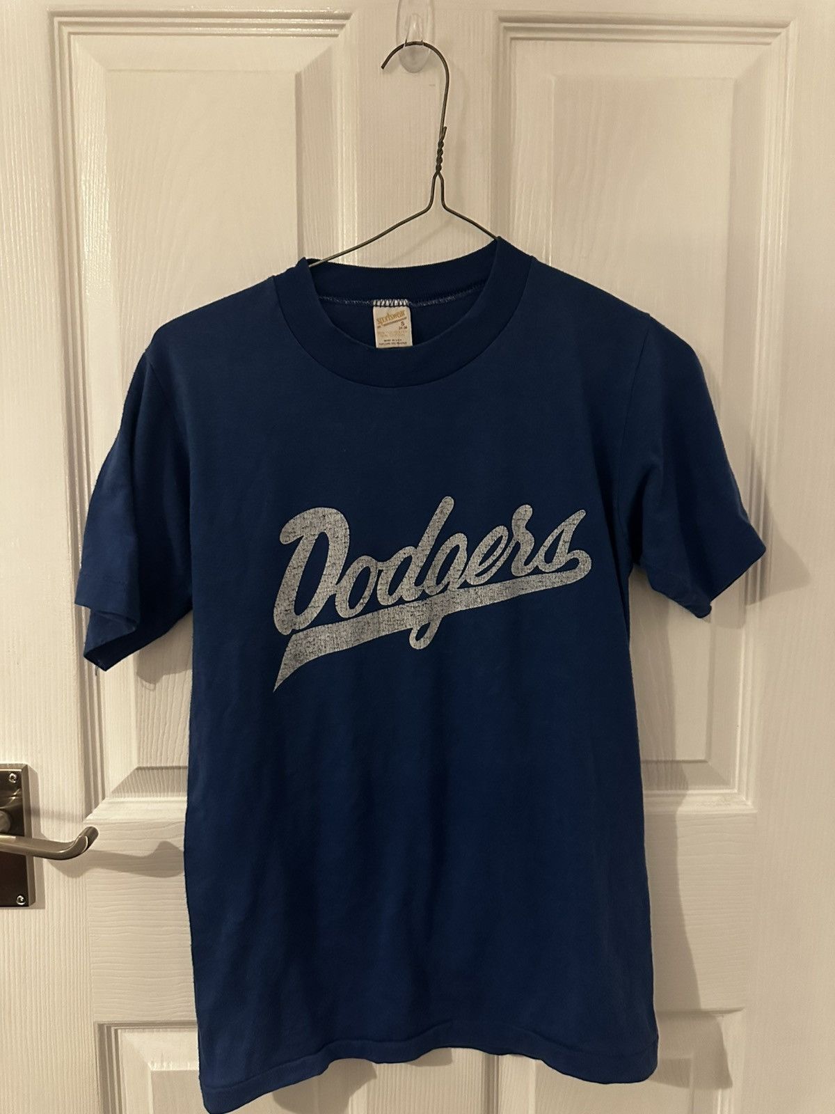 Vintage Vintage 70’s blue dodgers tee Size US S / EU 44-46 / 1 - 4 Thumbnail