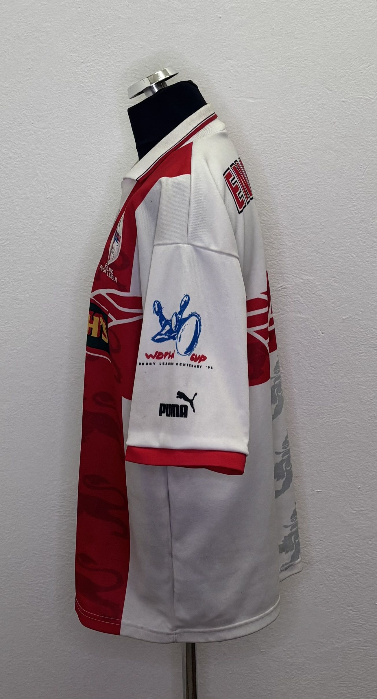 Puma England Rugby World Cup 1995 Puma John Smith's size L Size US L / EU 52-54 / 3 - 3 Thumbnail