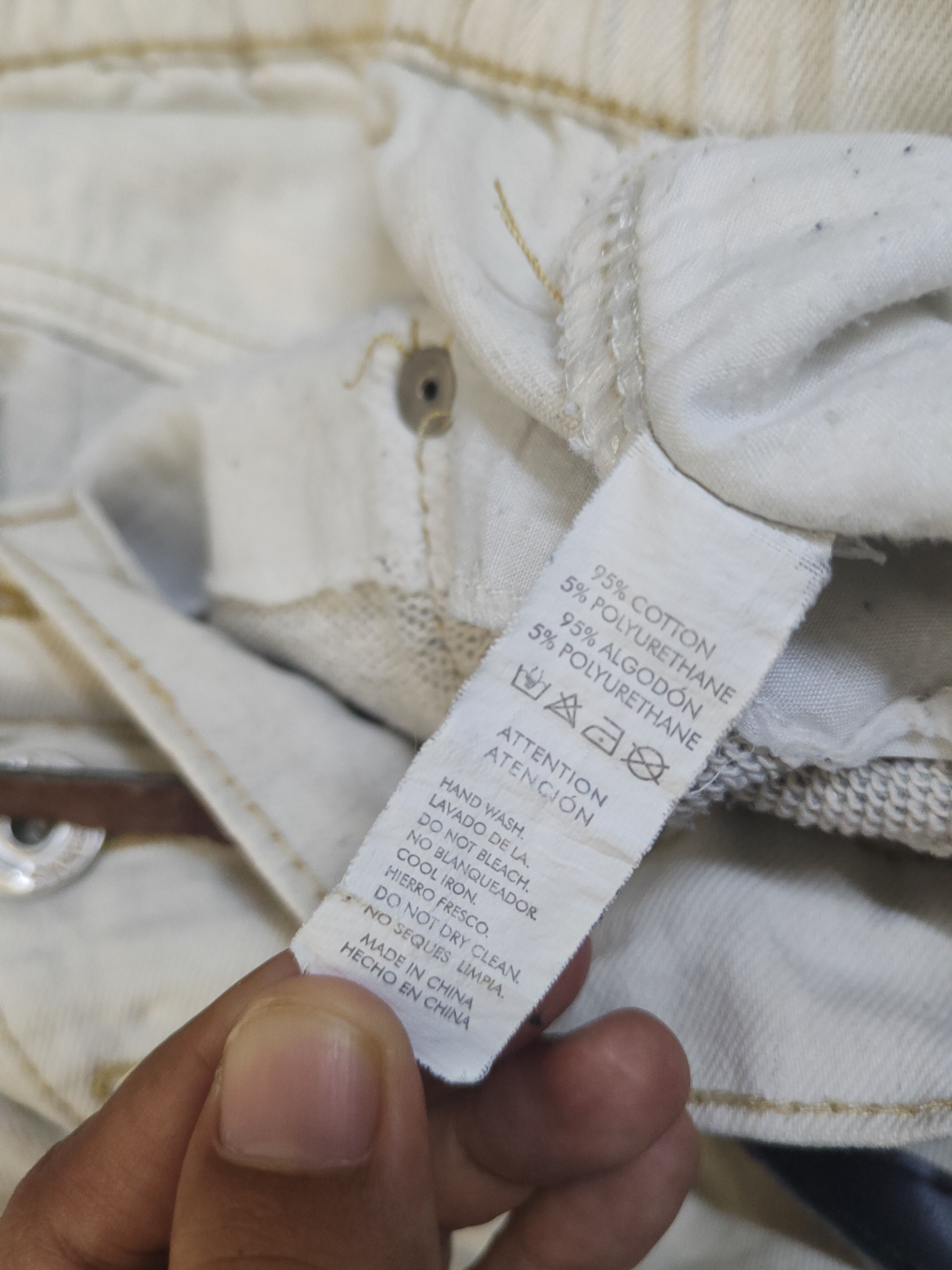 Japanese Brand DL Girlstyle White Gray Multipocket Casual Pants #46-013 Size 30" / US 8 / IT 44 - 12 Thumbnail