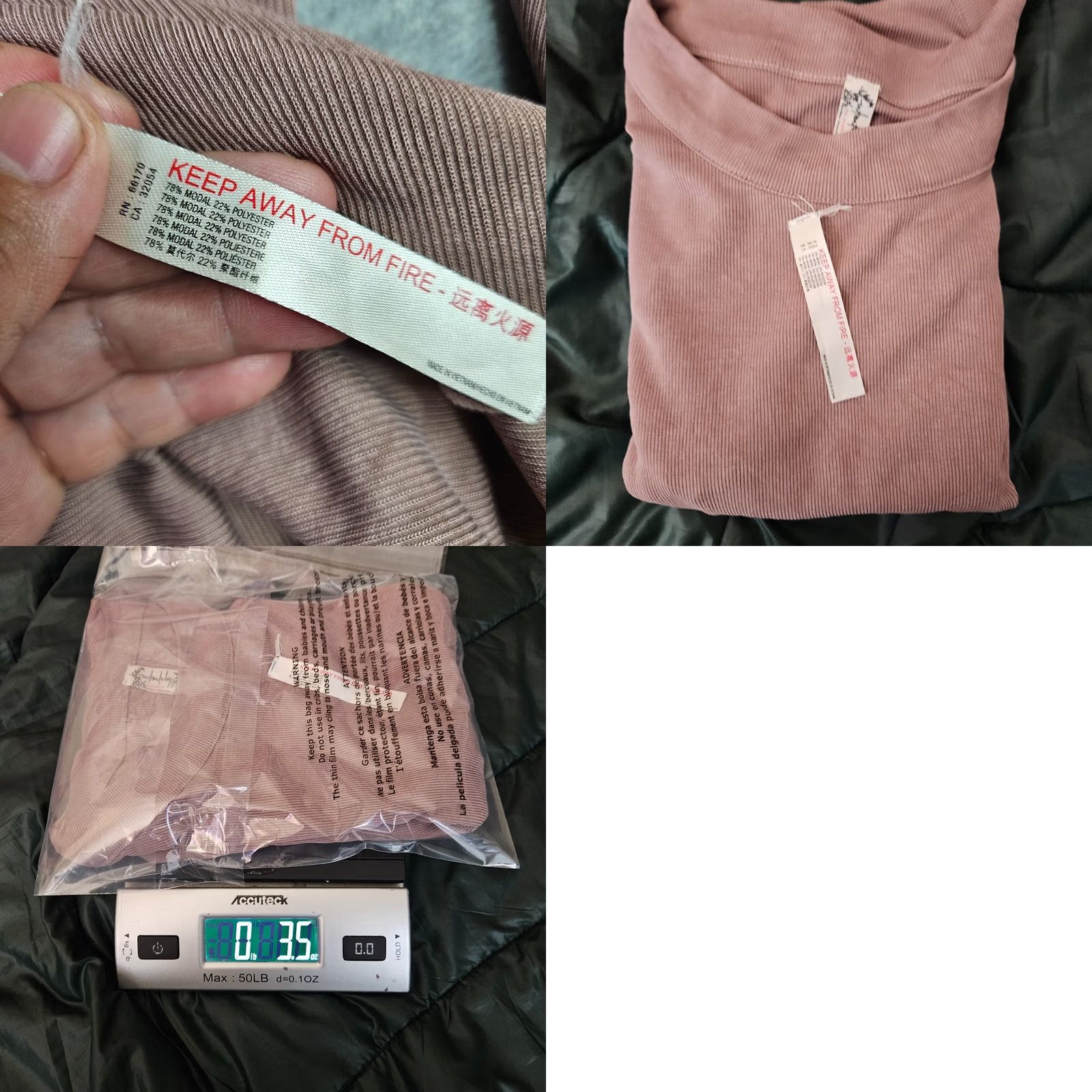 Free People Free People Women’s Small Pink Ribbed Ruched Short Sleeve Top Shirt Adults S Pink Solid All Seasons Regular Fit Size S / US 4 / IT 40 - 8 Thumbnail