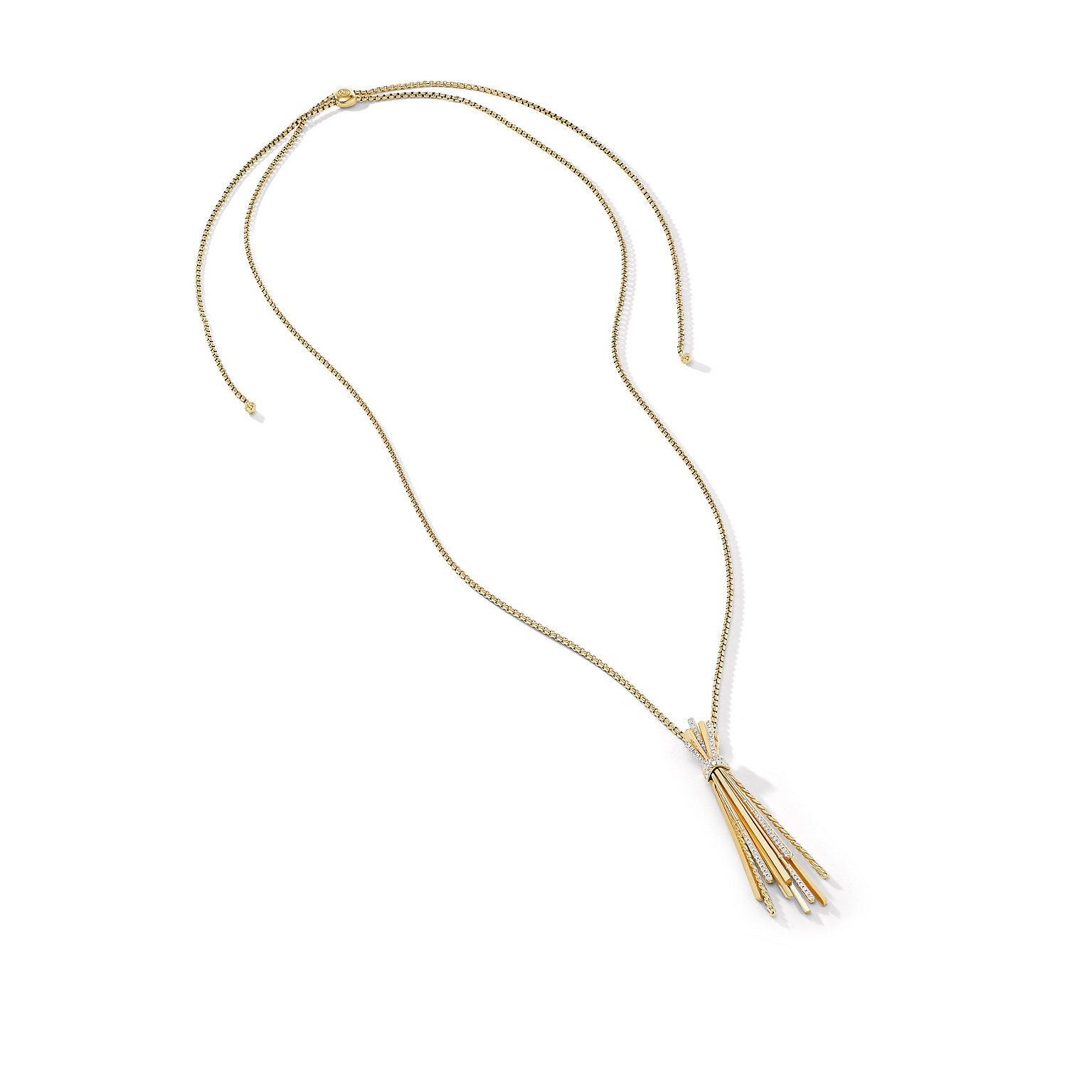 David Yurman o1s1wg111025 N16994D Size:6 /Angelika Necklace in Golden Size ONE SIZE - 2 Thumbnail