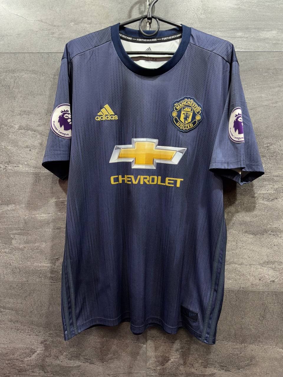 Adidas Manchester United 2018-19 Third Shirt Bailly #3 Size US L / EU 52-54 / 3 - 1 Thumbnail