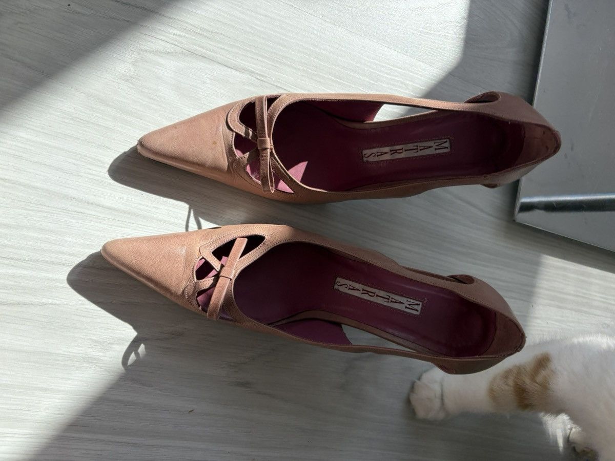 Vintage Vintage leather heels Size US 7.5 / IT 37.5 - 11 Thumbnail