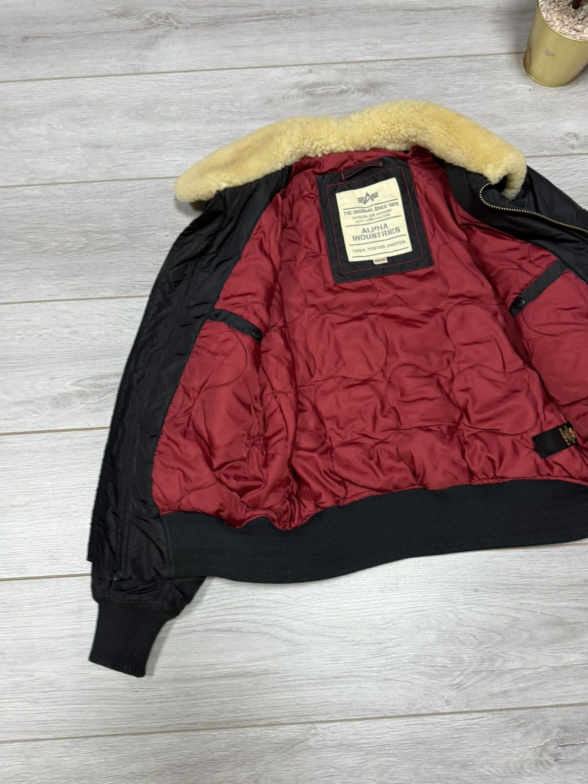 Alpha Industries Alpha Industries fur bomber zip jacket Size US M / EU 48-50 / 2 - 10 Thumbnail