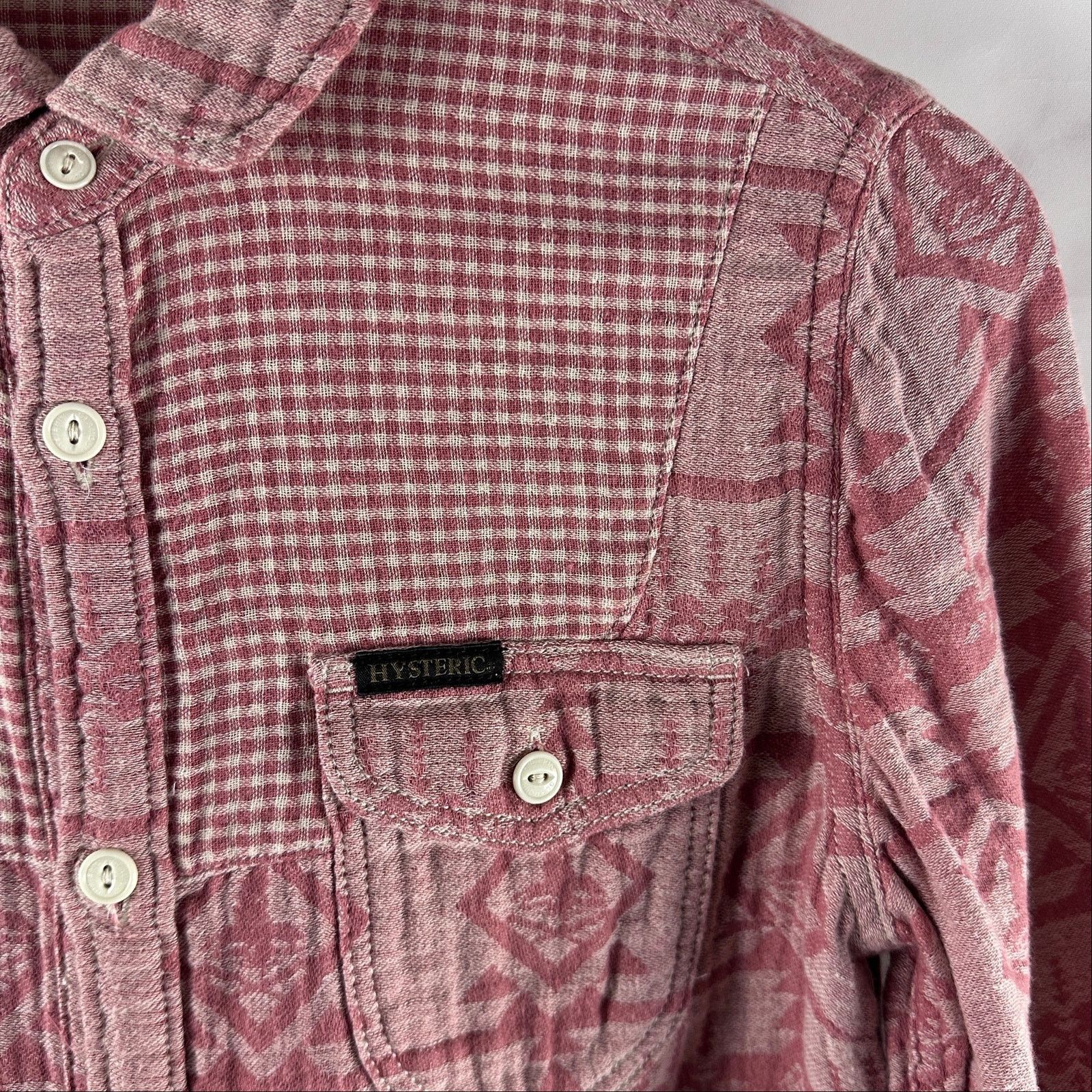 Hysteric Glamour Pink Western Button-Up Size S / US 4 / IT 40 - 2 Thumbnail