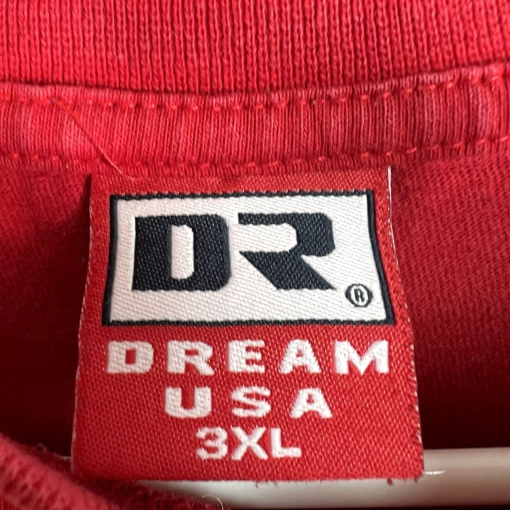 Vintage VINTAGE 2000s Dream USA Y2K Stick To The Script Money Graphic T-Shirt Adult Men 3XL Red Size US XXL / EU 58 / 5 - 6 Thumbnail