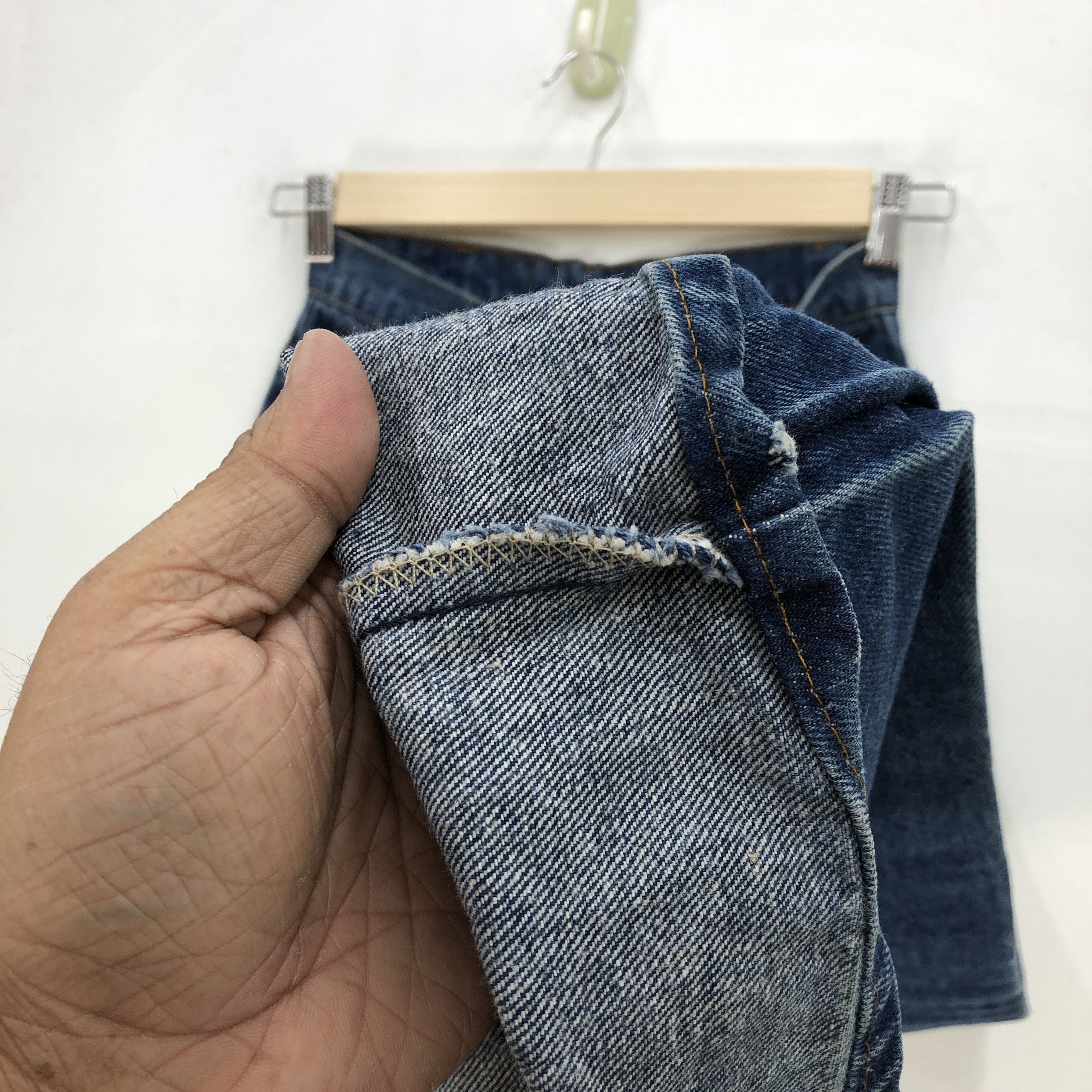 Levi's 80s True Vintage Levis 517 Bell Bottom Orange Tab Jeans Size 26" / US 2 / IT 38 - 8 Thumbnail