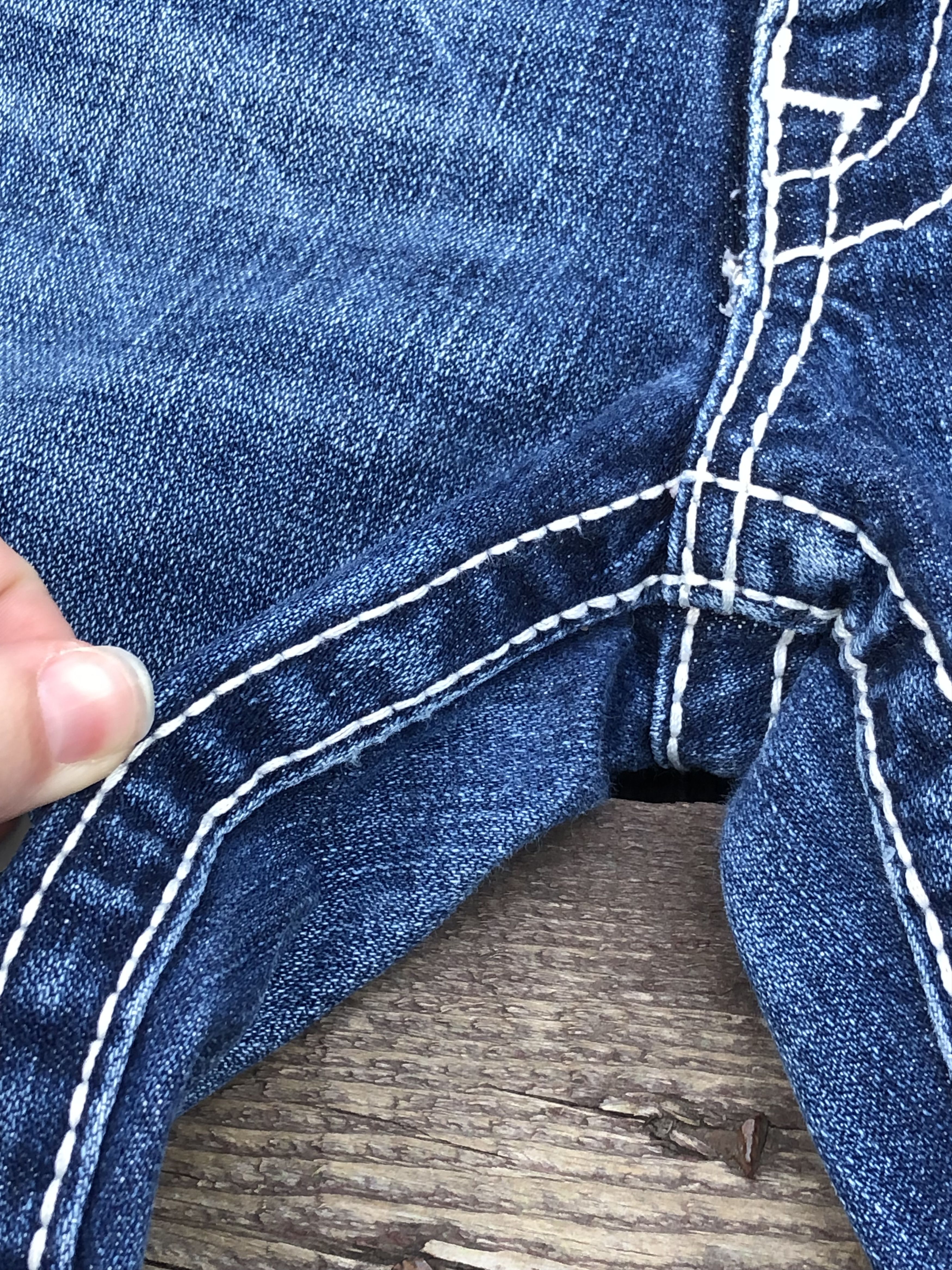 True Religion True Religion Y2K Vintage Johnny Big T Denim Jeans Size 27 Size 27" / US 4 / IT 40 - 12 Thumbnail