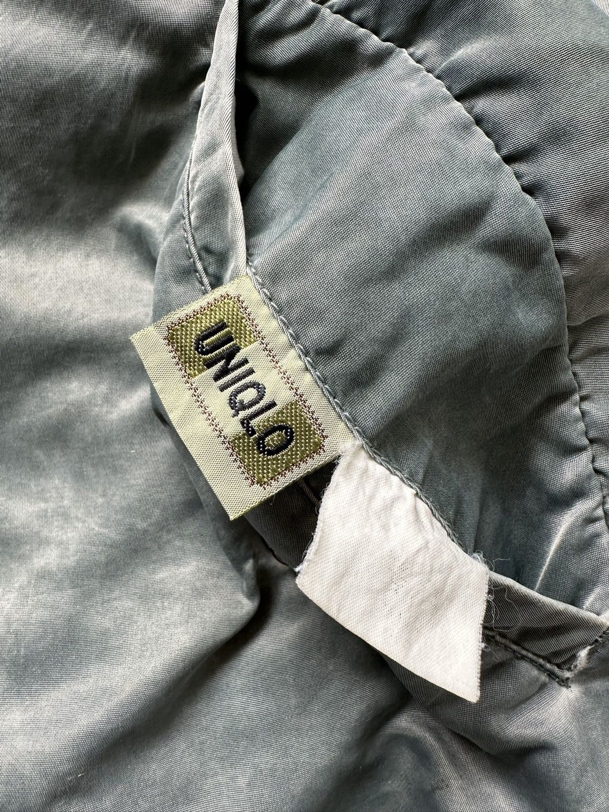 Uniqlo × Vintage 1990s Uniqlo MA-1 Bomber jacket trashed Size US L / EU 52-54 / 3 - 13 Thumbnail