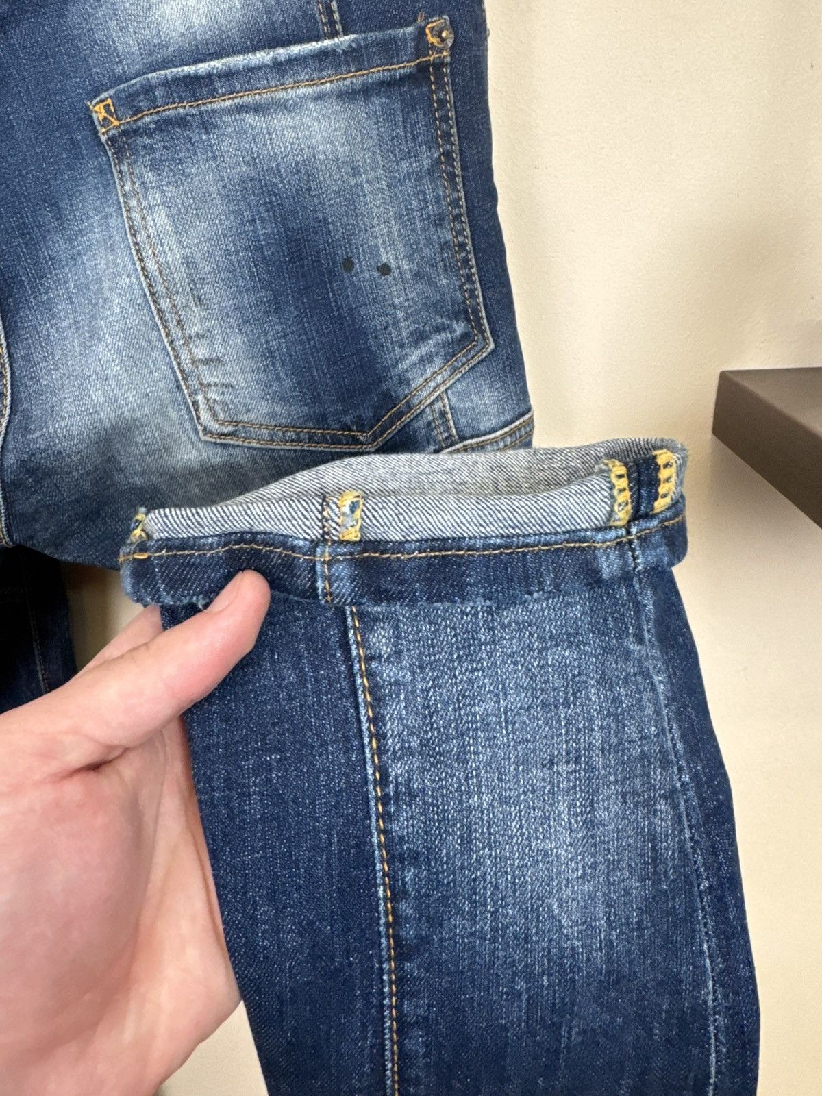 Dsquared2 Dsquared2 Jeans Men Slim Blue 48 Denim Luxury Size US 31 - 16 Thumbnail