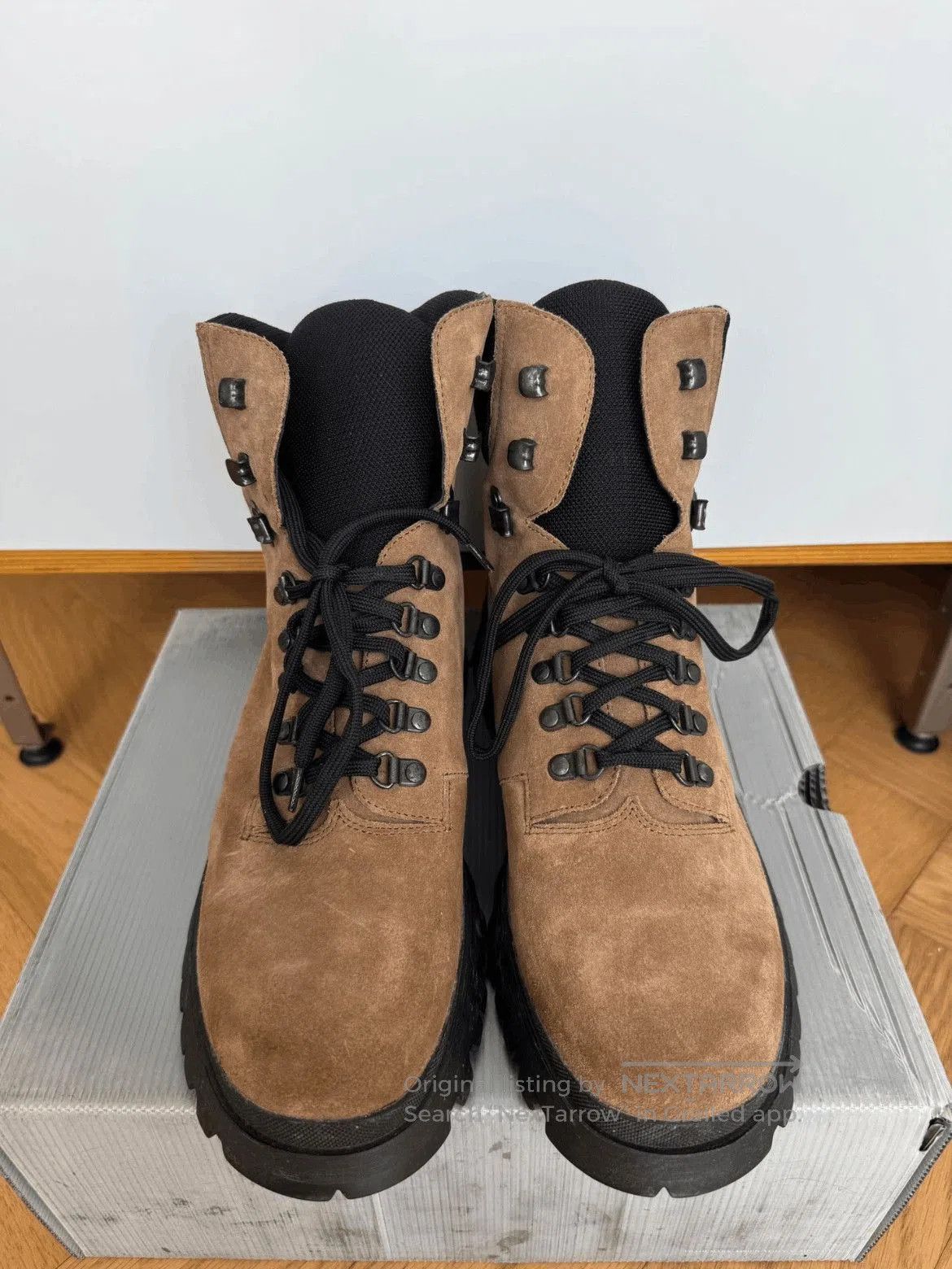Prada Sz 41 Prada Sports Suede Hiking Boots. Size US 8 / EU 41 - 2 Thumbnail