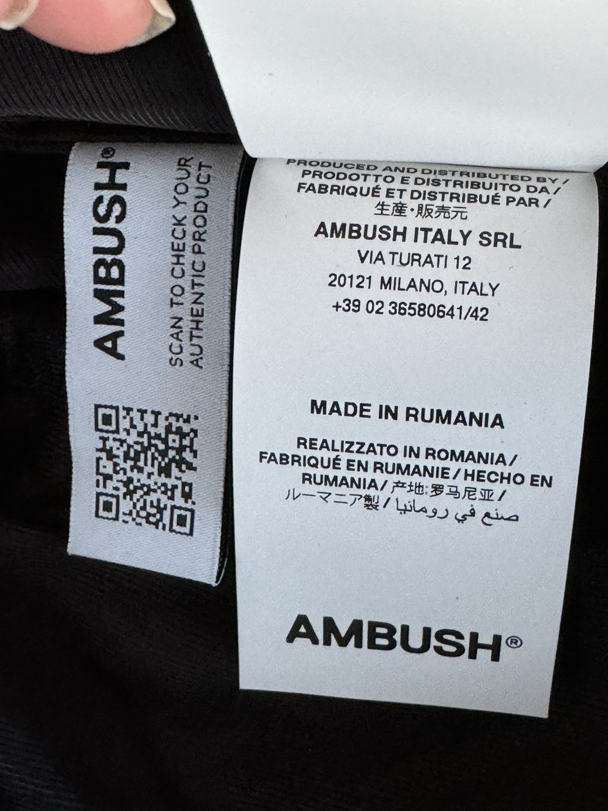 Ambush Design New Ambush flared leather trousers, size XS, 38 IT Size 26" / US 2 / IT 38 - 8 Thumbnail