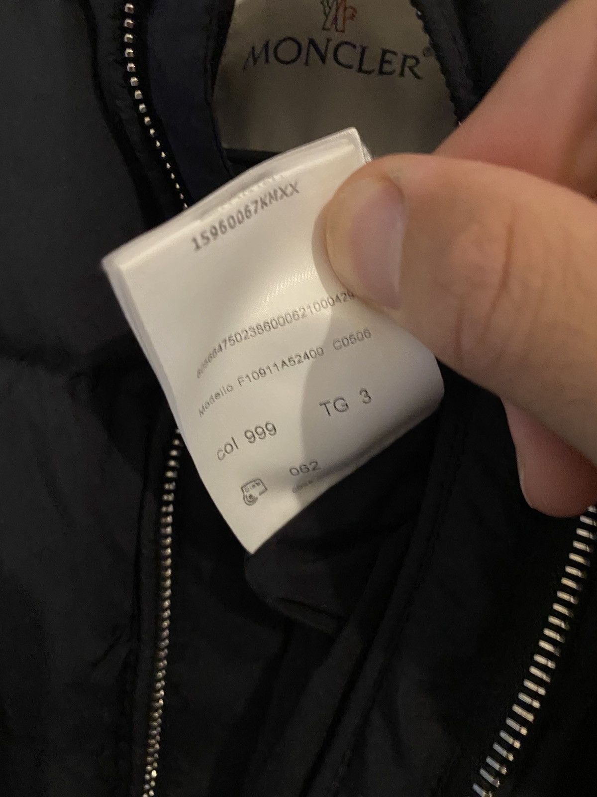 Moncler Moncler black jacket size large Size US L / EU 52-54 / 3 - 6 Thumbnail