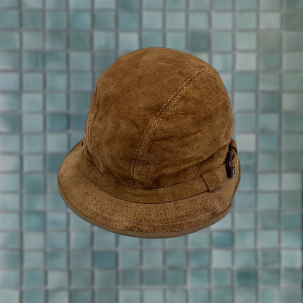 Vintage VINTAGE Country Gentleman Leather Suede Fedora Hat Brown Size 7 Travel Casual Mens Size ONE SIZE - 1 Thumbnail