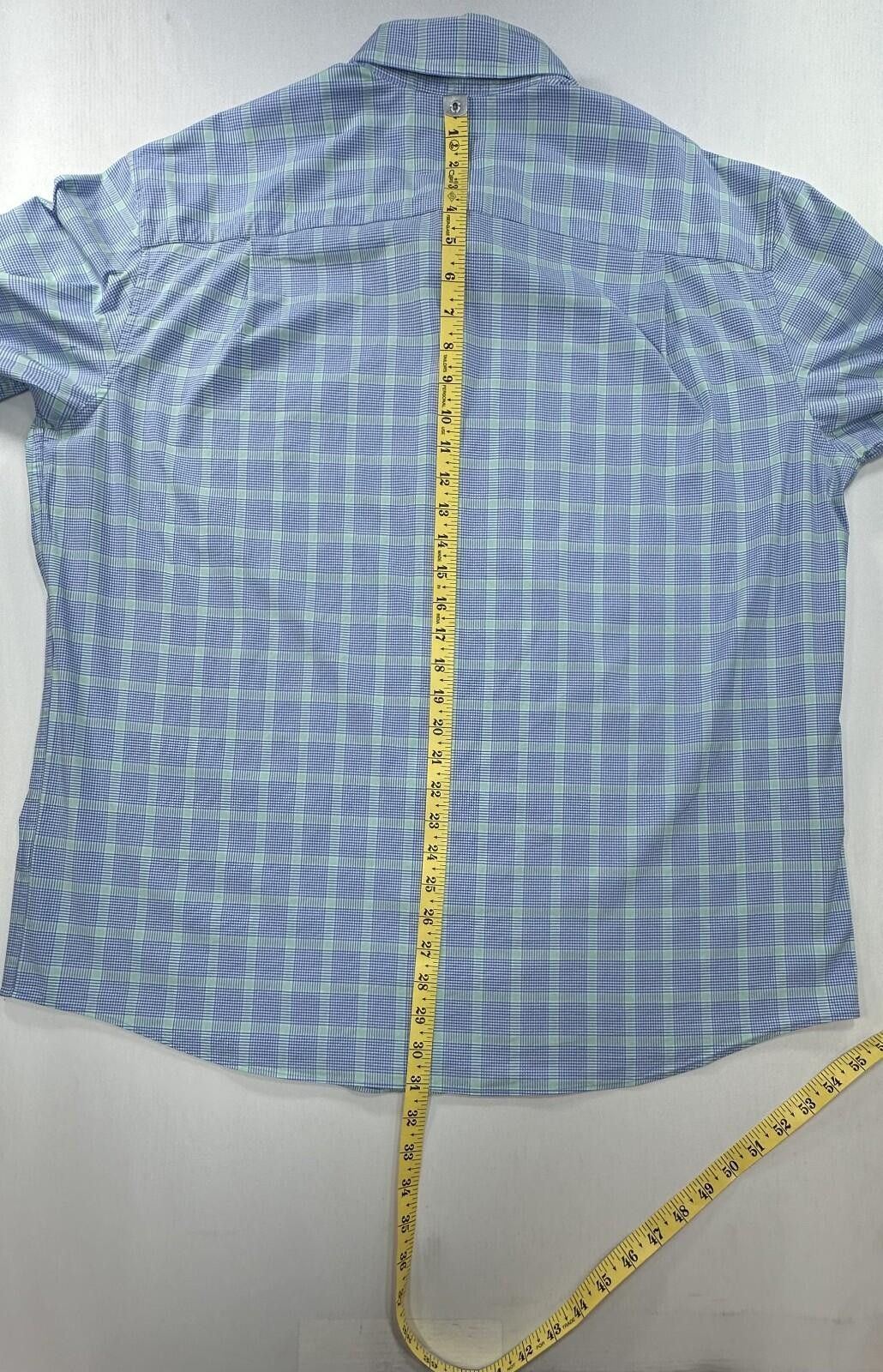 Orvis Orvis Checked Classic Fit Oxford Button Up Blue Mens XL Size US XL / EU 56 / 4 - 3 Thumbnail