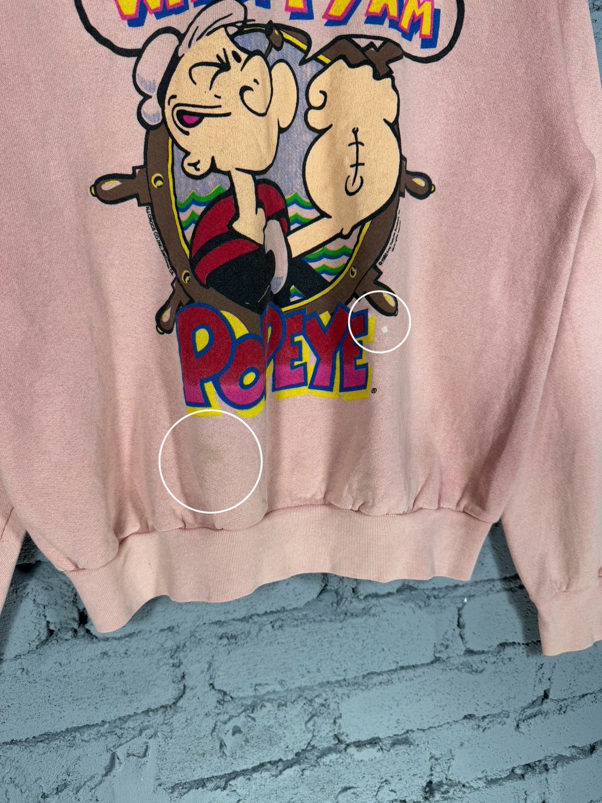 Cartoon Network Vintage 80s Creator Popeye Sweatshirt Size US S / EU 44-46 / 1 - 5 Thumbnail