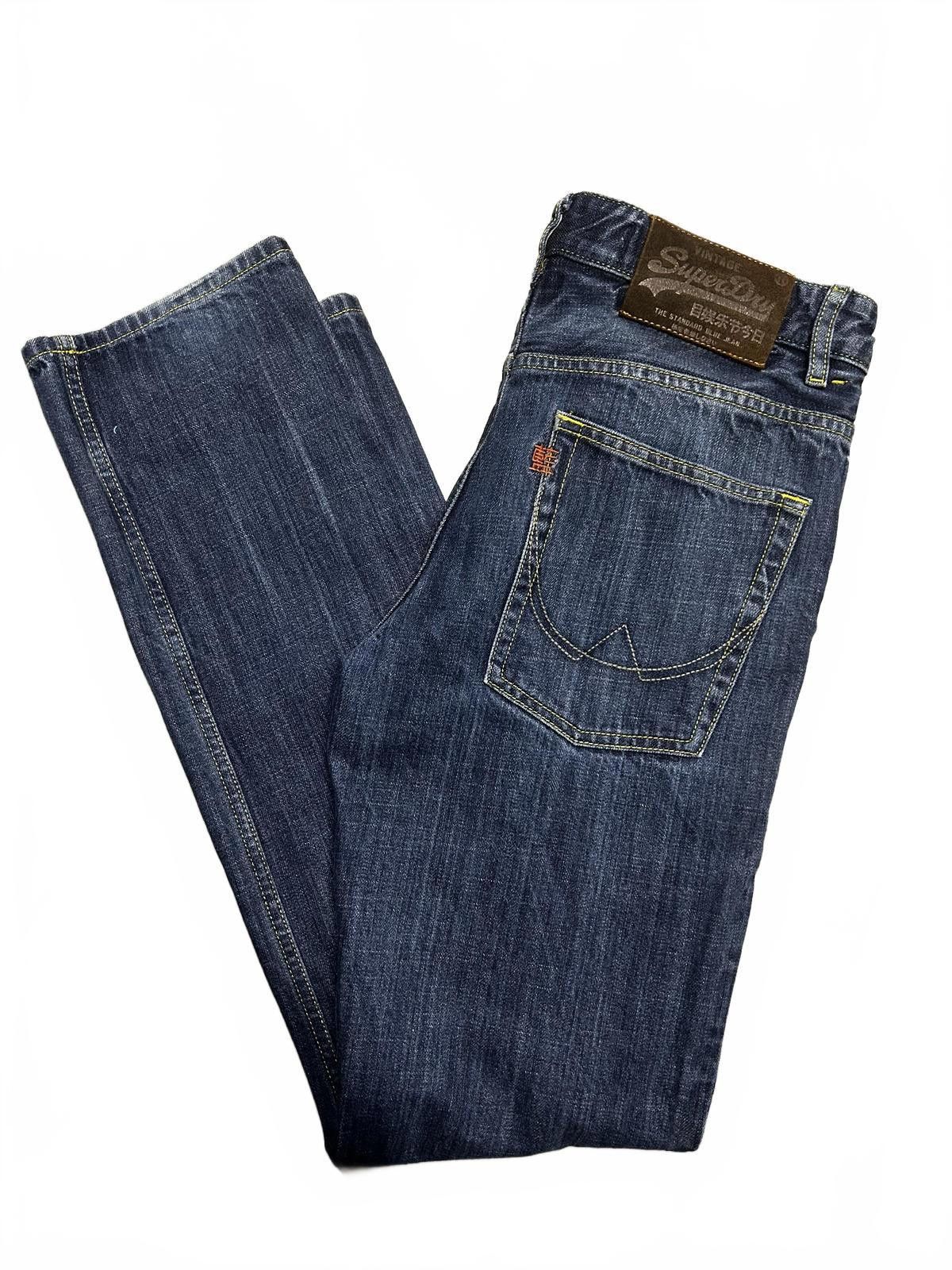 Superdry Superdry The Standard Blue Jeans - Classic Fit Size US 34 / EU 50 - 1 Thumbnail
