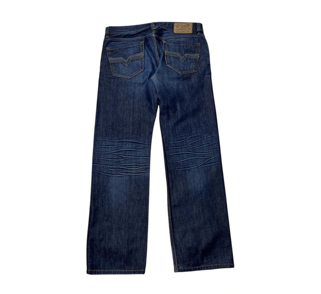 Diesel × Vintage Vintage Diesel larkee waxed y2k distressed denim jeans pants Size US 34 / EU 50 - 2 Thumbnail