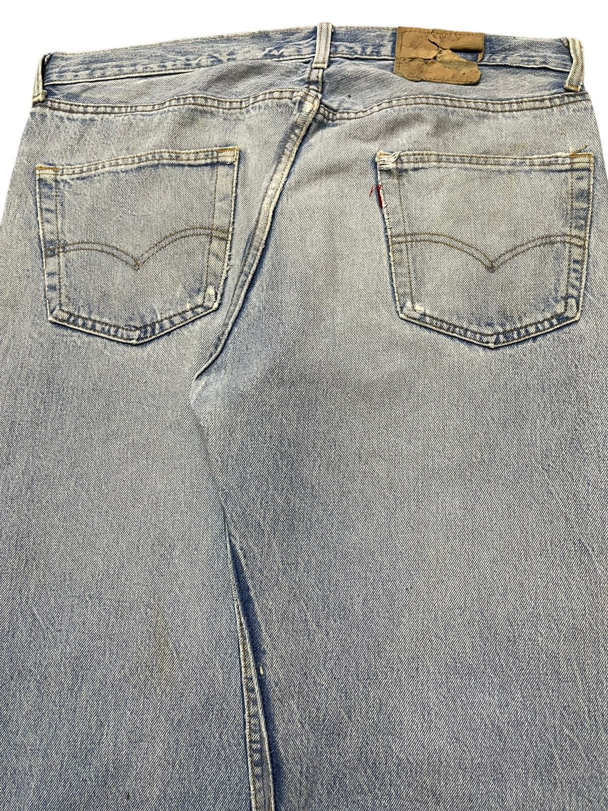 Levi's Vintage 90s Levis 501 Faded Wash Distressed Baggy Jeans Size US 36 / EU 52 - 6 Thumbnail