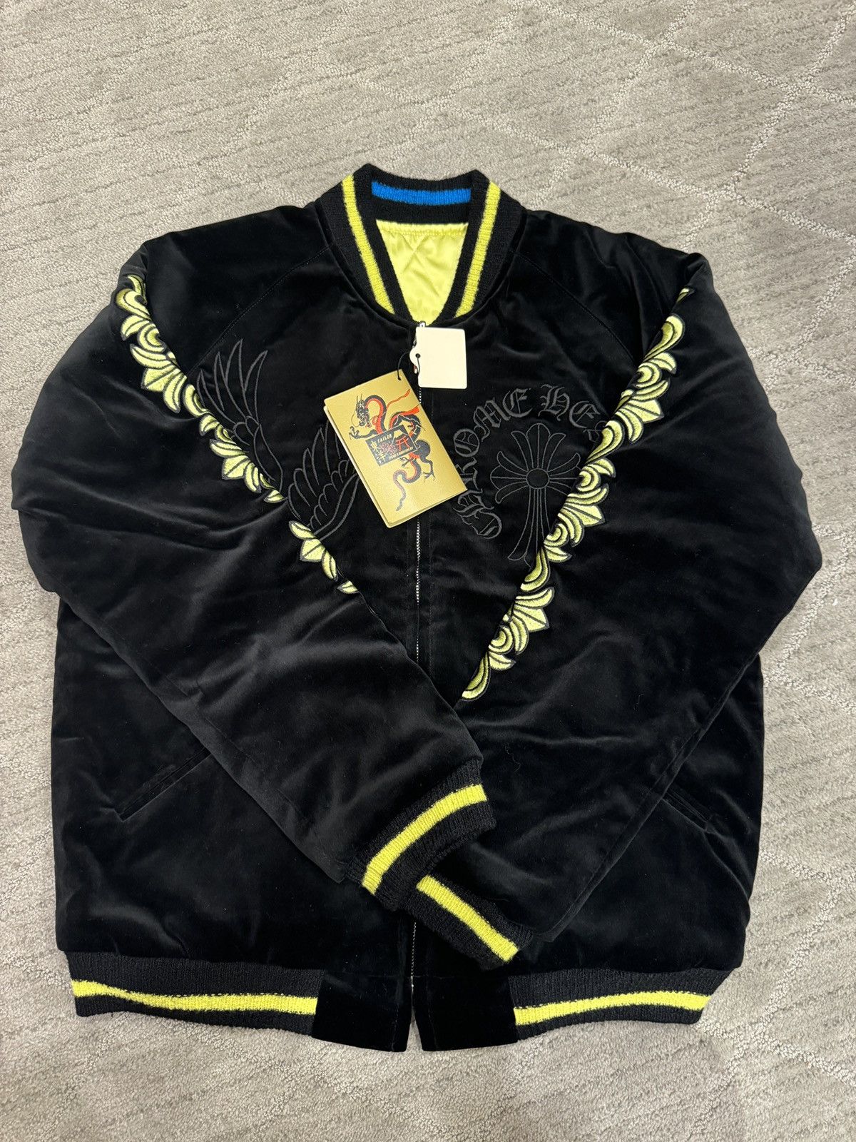 Chrome Hearts Matty Boy Flaming Youth Souvenir Jacket
