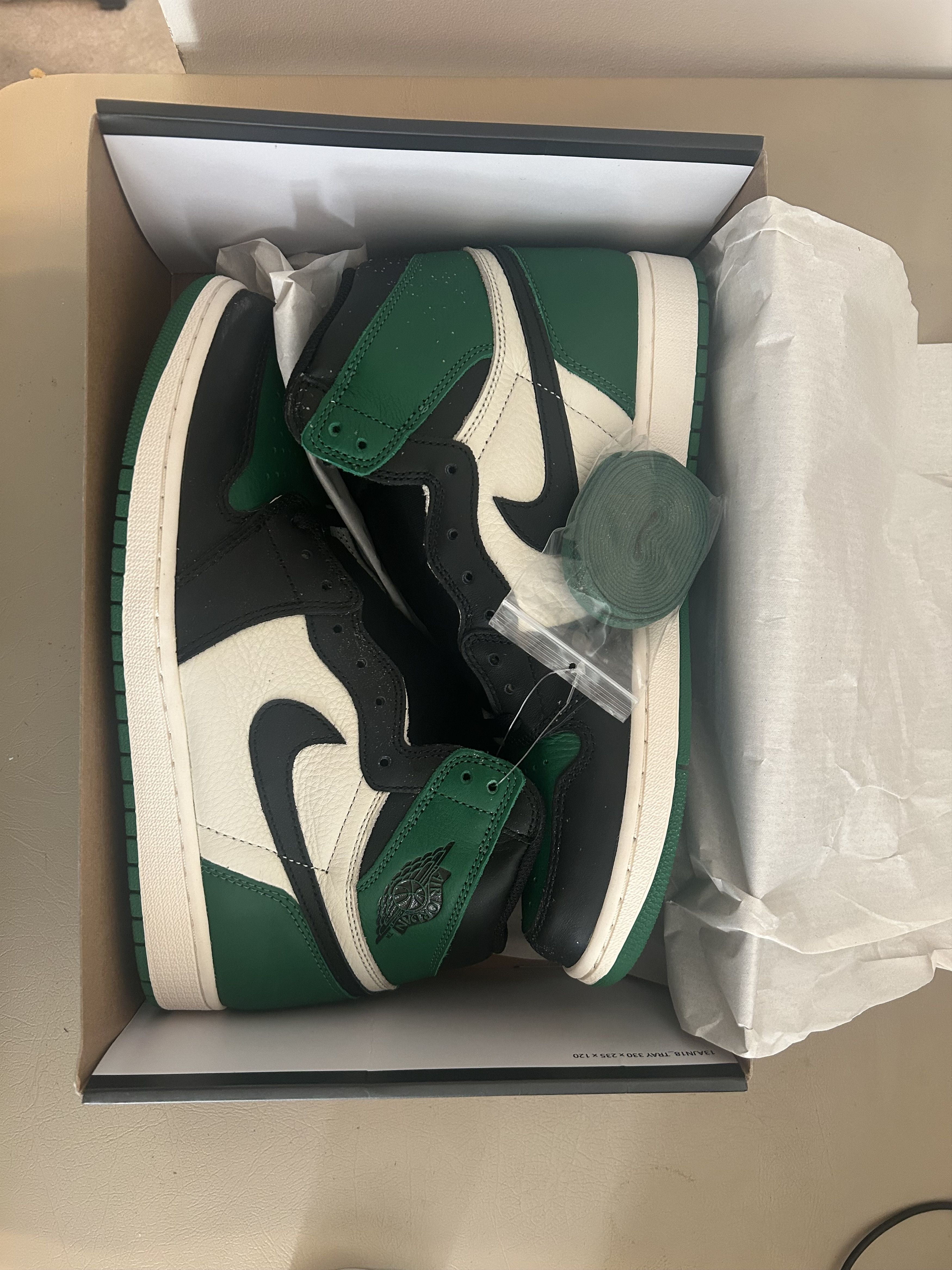 Air Jordan 1 Retro High OG "Pine Green" (2018) – Deadstock