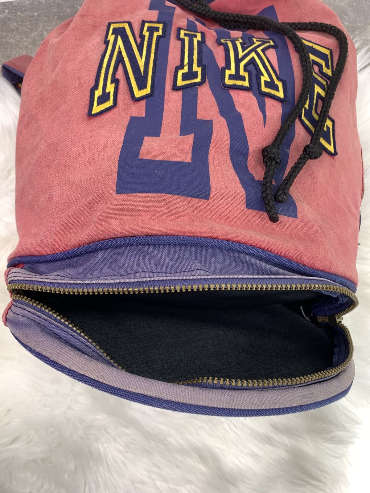 Nike × Vintage Rare Vintage Nike 90s Backpack Size ONE SIZE - 10 Thumbnail