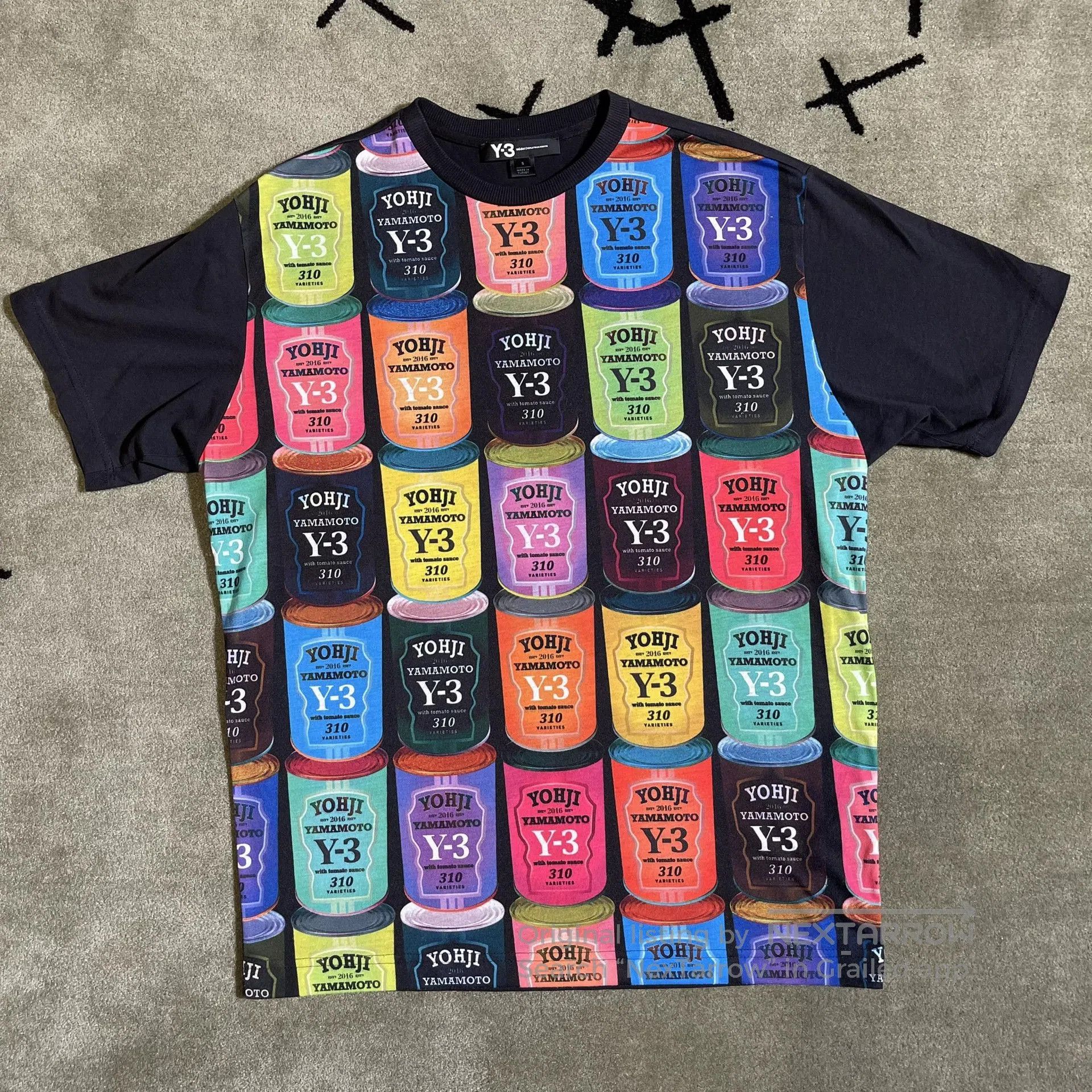 Y-3 y-3 colorful short sleeve t-shirt. Size US S / EU 44-46 / 1 - 1 Thumbnail