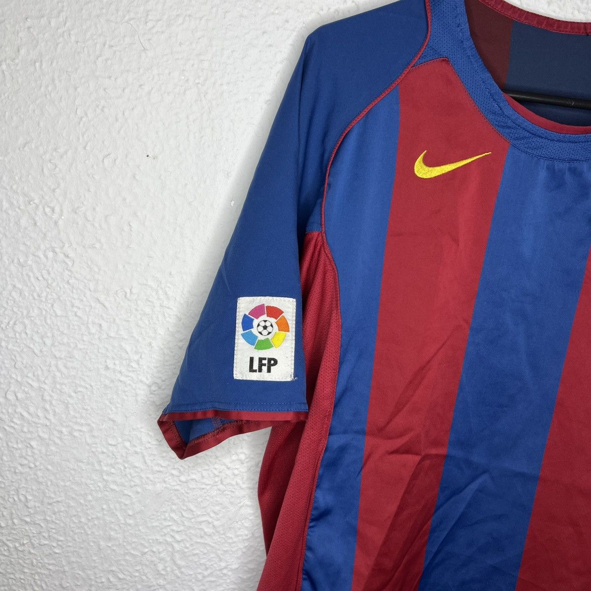 Nike Nike FC Barcelona Samuel Eto Jersey Soccer Tshirt Tee Navy Size US M / EU 48-50 / 2 - 4 Thumbnail