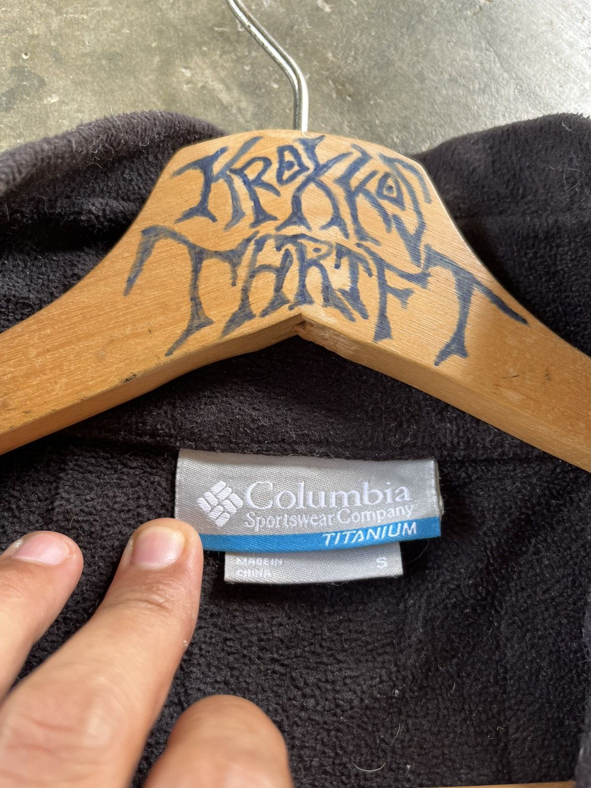 Columbia × Vintage COLUMBIA TITANIUM ZIPPER FLEECE SHERPA JACKET Size US S / EU 44-46 / 1 - 6 Thumbnail