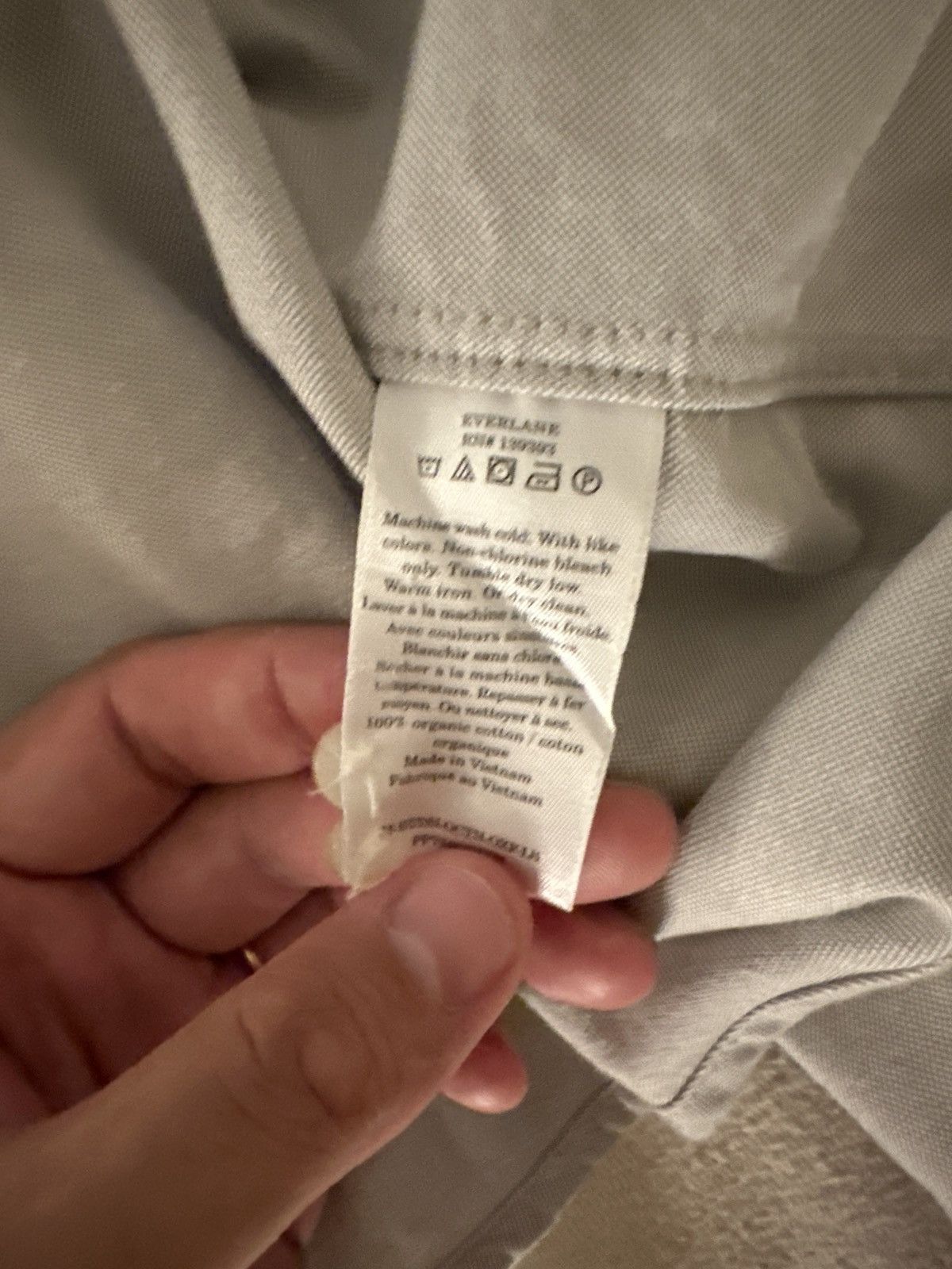 Everlane Everlane The Organic Classic Oxford Shirt in Grey Size US L / EU 52-54 / 3 - 3 Thumbnail
