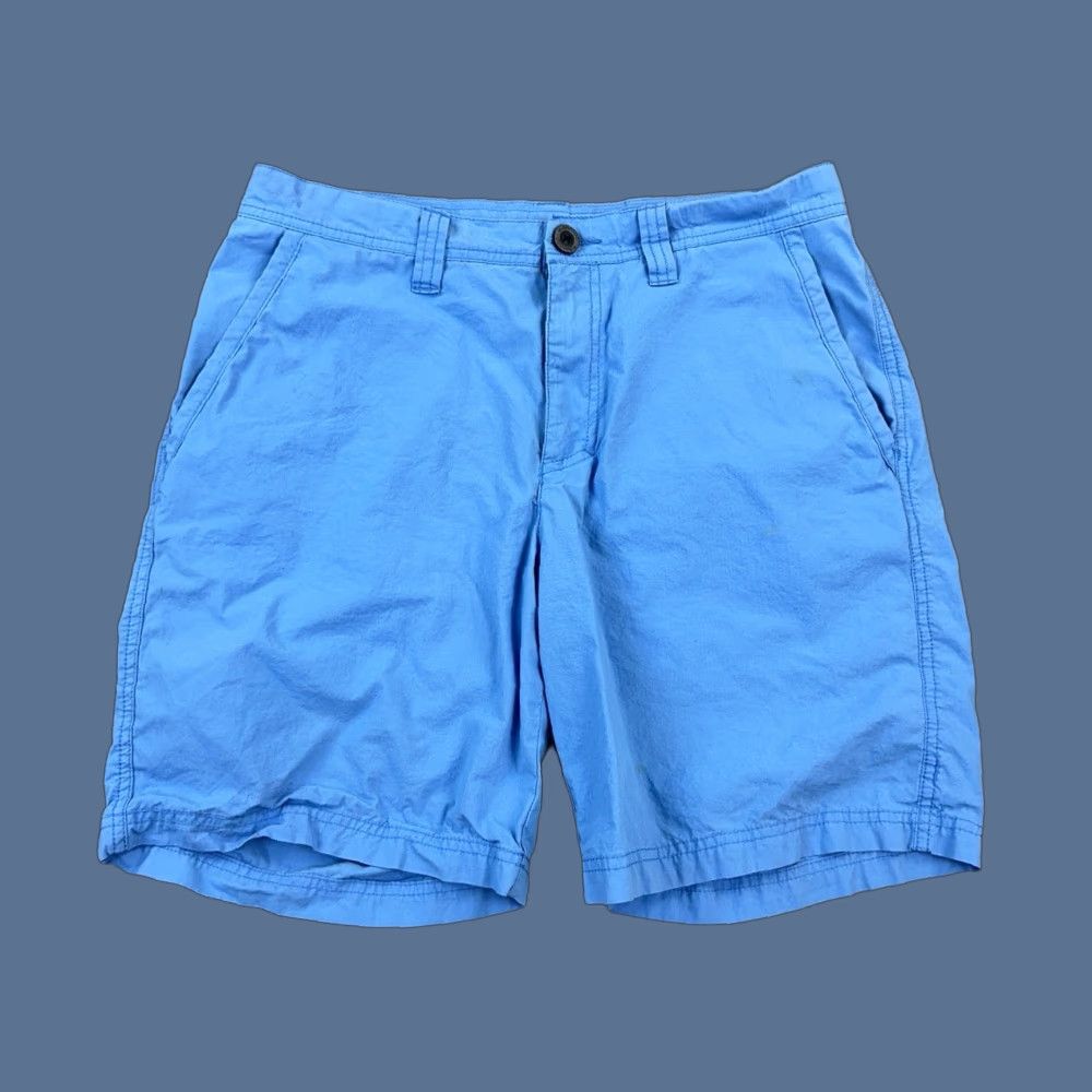 Vintage VINTAGE Columbia Washed Out Shorts Mens 32 Blue 8" Flat Front Fishing Hiking Outdoors Size US 32 / EU 48 - 1 Thumbnail