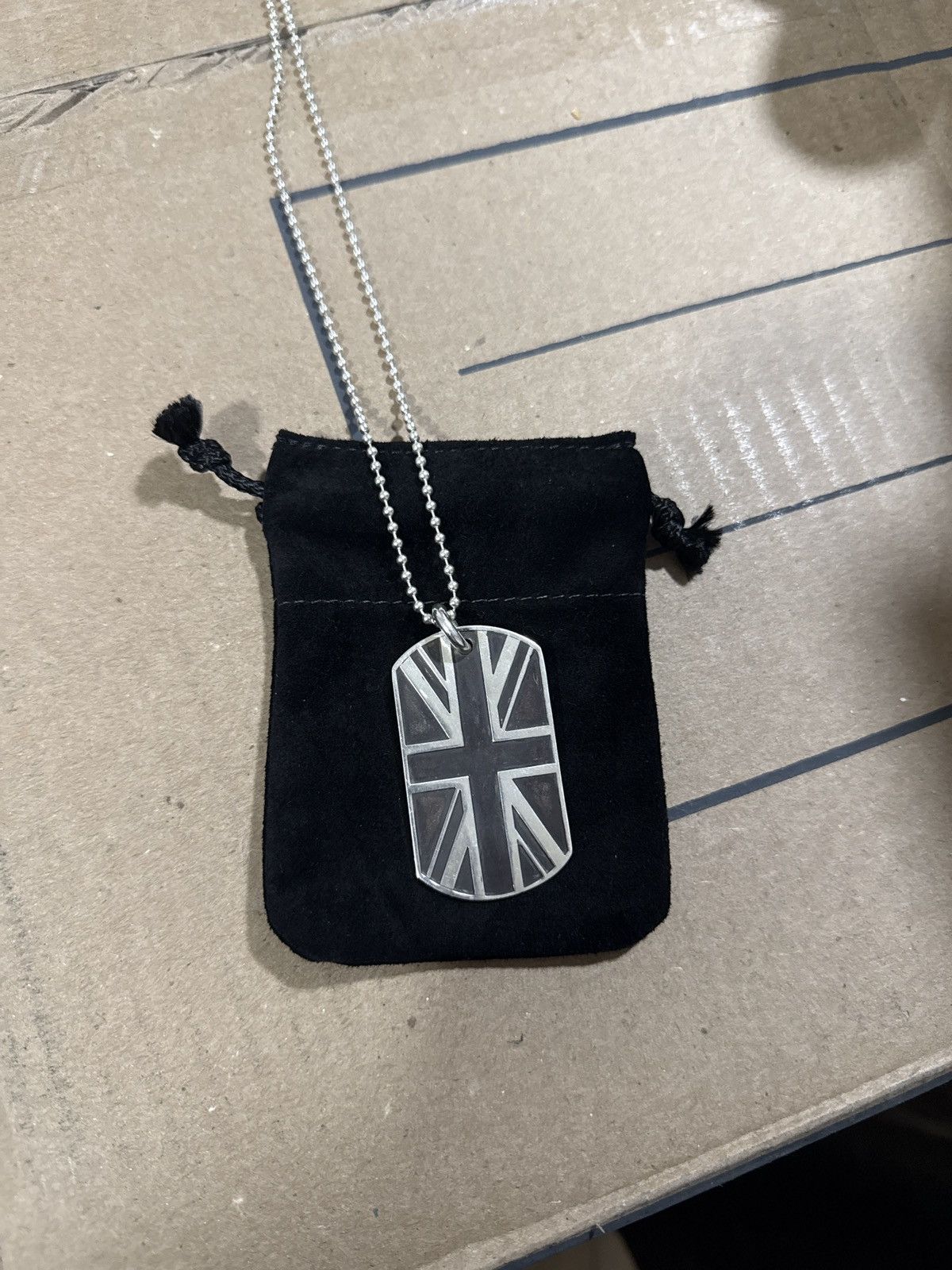 Chrome Hearts Chrome hearts god save the sex pistols dog tag with ball cha Size ONE SIZE - 5 Thumbnail