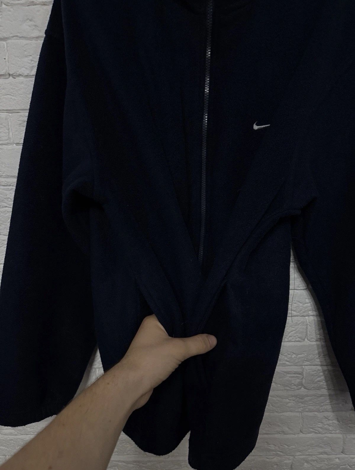 Nike Vintage NIke Fleece Jacket Full Zip Sz L Size US L / EU 52-54 / 3 - 4 Thumbnail