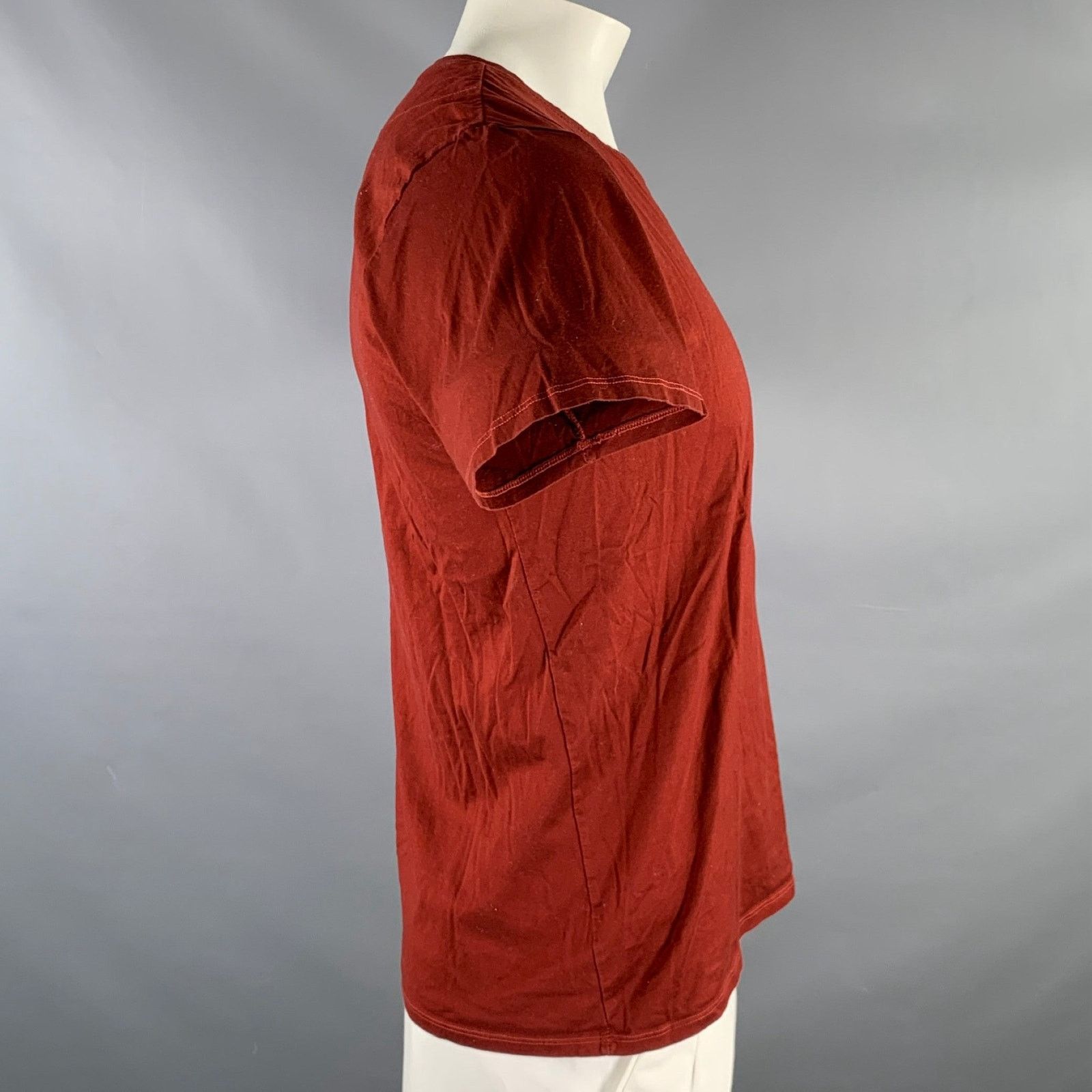 Nice Collective NICE COLLECTIVE Size XL Red Cotton Classic T-shirt Size US XL / EU 56 / 4 - 2 Thumbnail