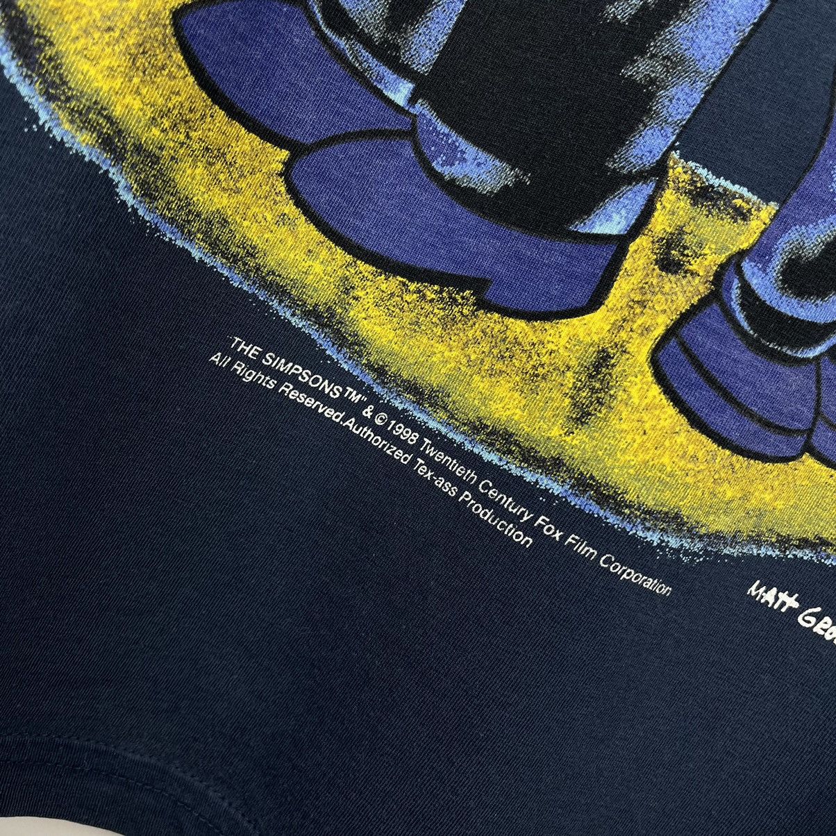 The Simpsons Vintage The Simpsons Men in Black y2k cartoon tee 1998 Size US L / EU 52-54 / 3 - 6 Thumbnail
