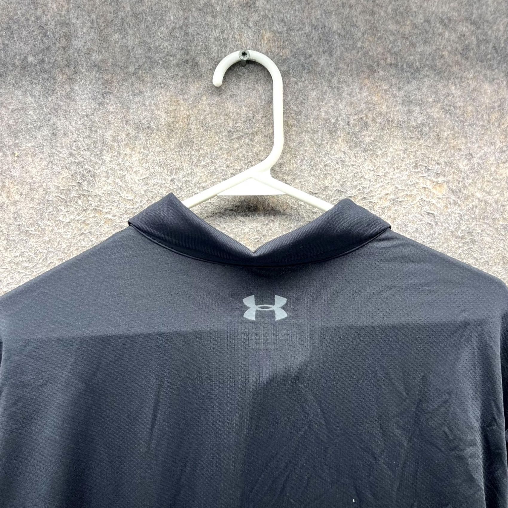 Under Armour Under Armour Polo Shirt Mens XL Black HeatGear Golf Loose Fit The Performance Polo Shirt Size US XL / EU 56 / 4 - 3 Thumbnail