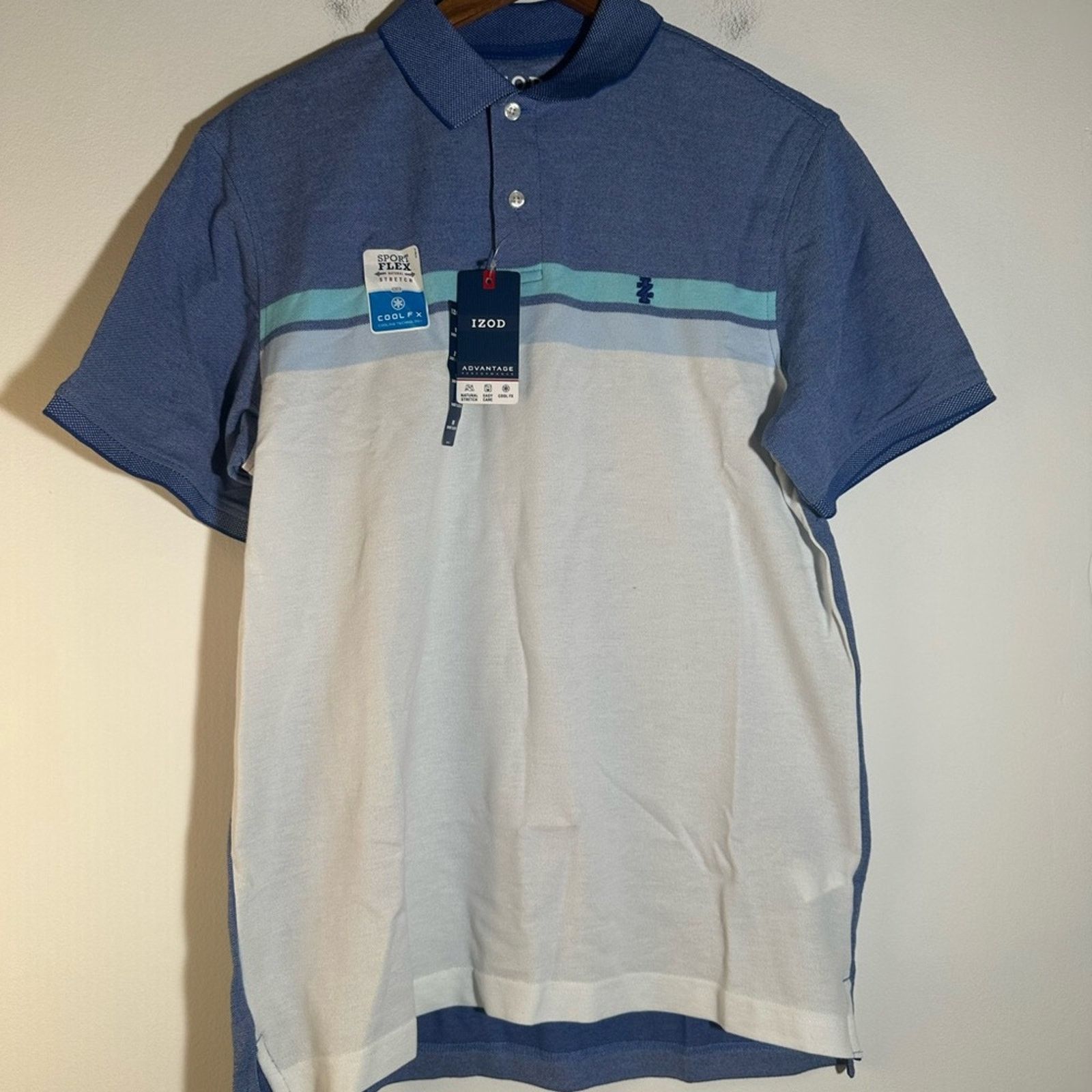 Izod NWT Izod Sports Flex Polo Size US M / EU 48-50 / 2 - 3 Thumbnail