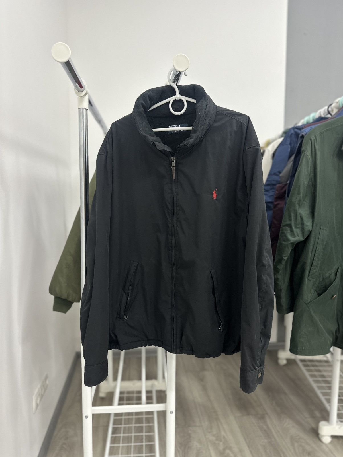 Polo Ralph Lauren Polo Ralph Lauren Vintage Black Jacket 90s Size US XXL / EU 58 / 5 - 1 Thumbnail