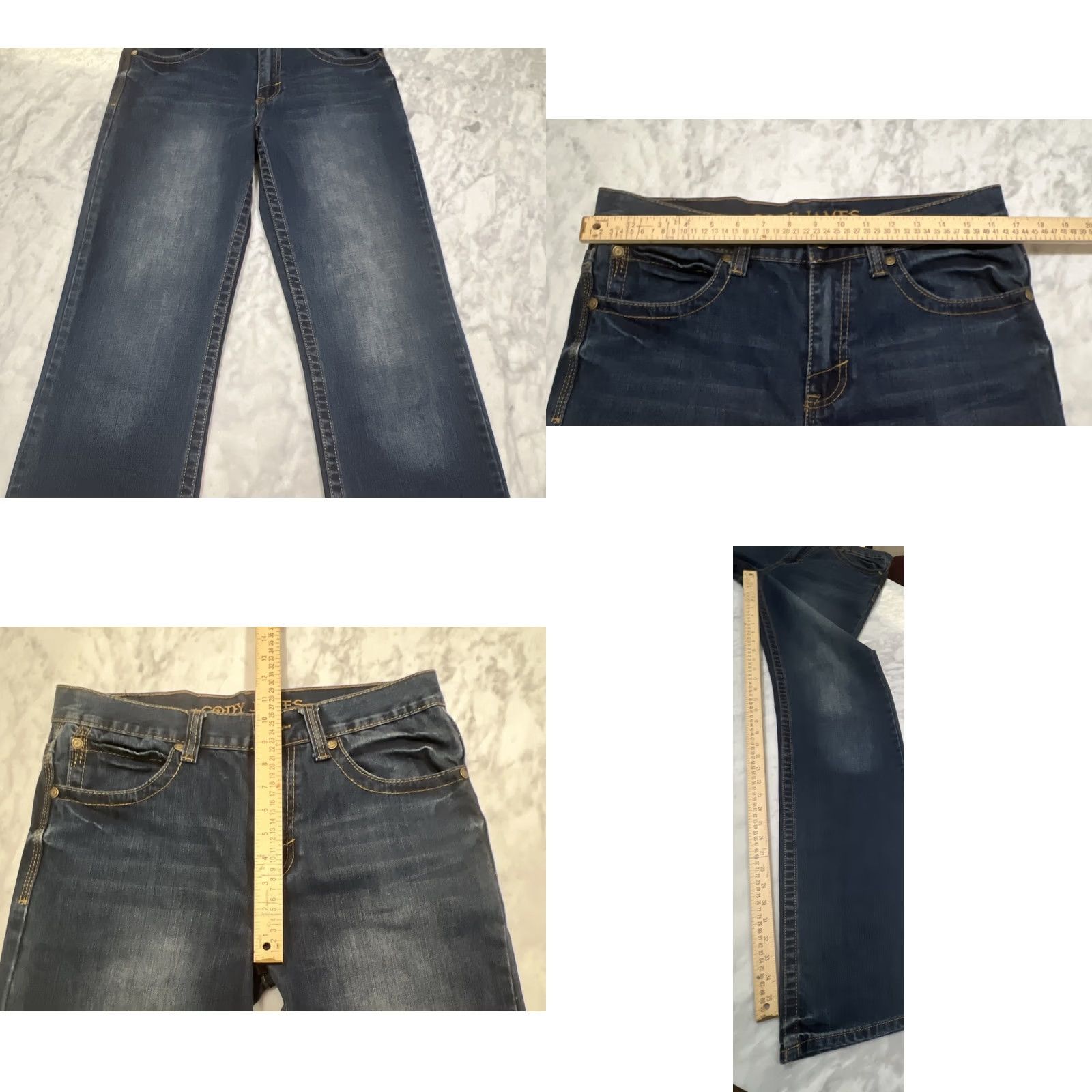 Cody James Cody James Jeans Mens 32x38 Blue Copperhead Cotton Western Cowboy Southwestern 32 38 Size US 32 / EU 48 - 8 Thumbnail